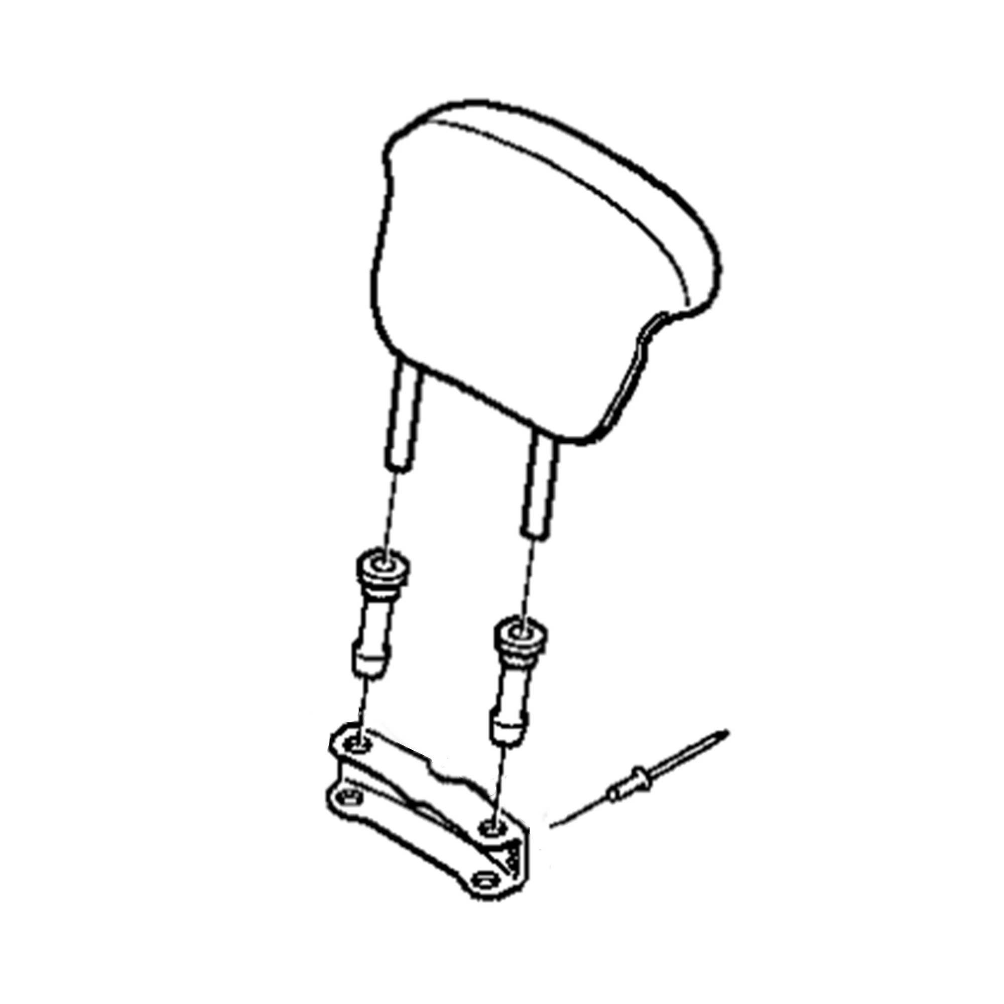 John Deere Backrest Extension - AL174234