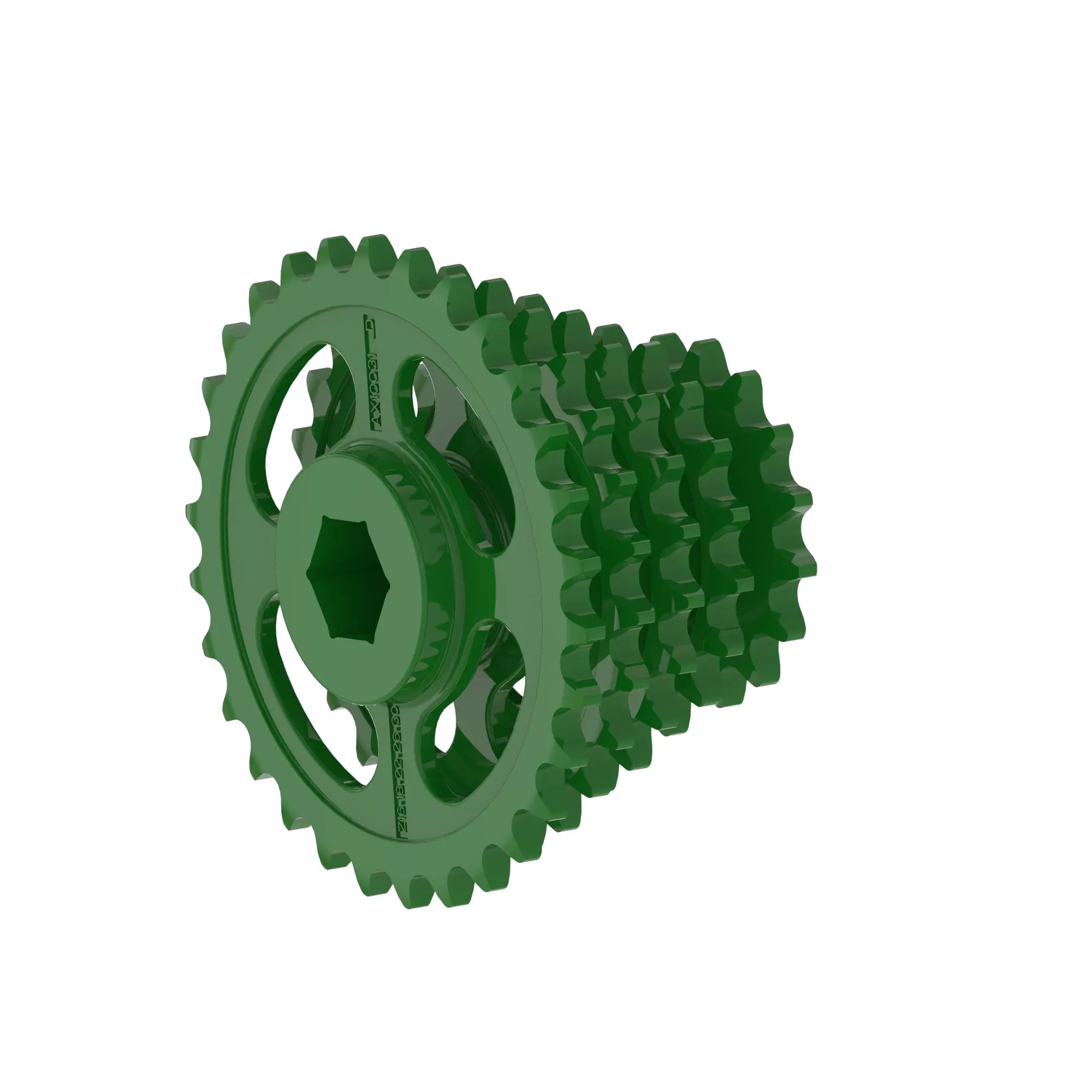 John Deere Chain Sprocket, 16 Teeth - AX10031