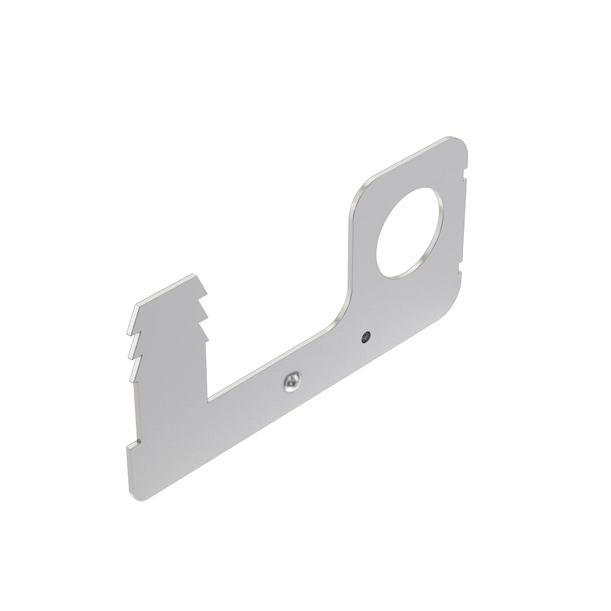 Accy Delphi Bracket Clip M8 Gry Stl