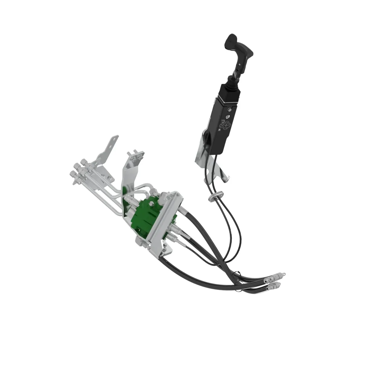 John Deere Dual Mid-Mount SCV Kit with Joystick - BXX10686