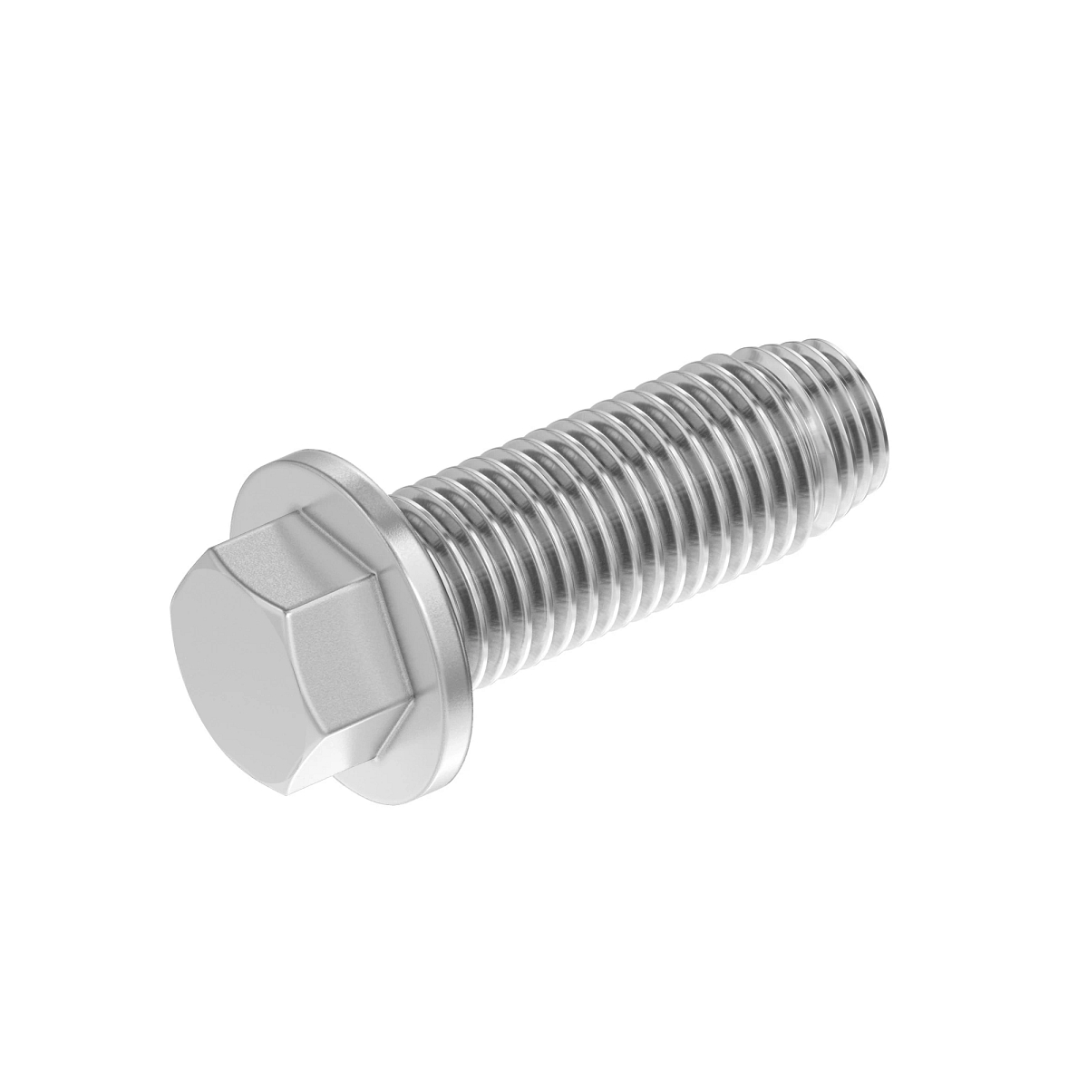 John Deere Hexagonal Flange Head Self-Tapping Screw, 1/4" X 0.63" - 37M7076