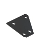 PLATE, BACKUP, REAR