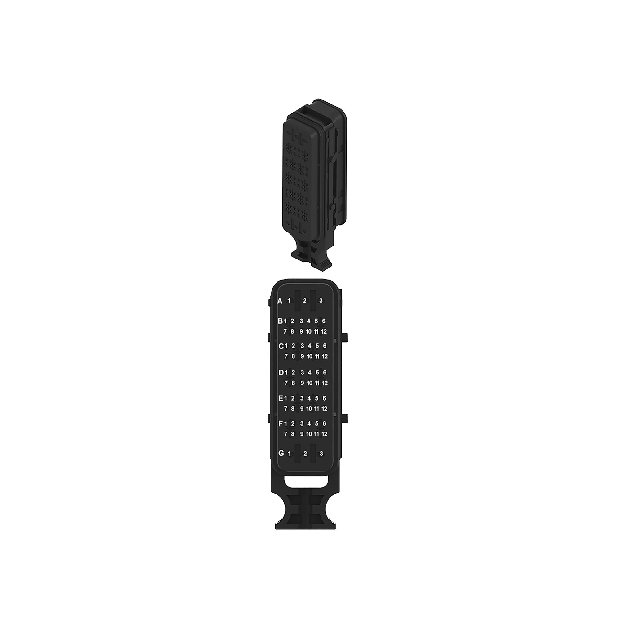 CONN TYCO SRC 66W FS BLK PLSTC