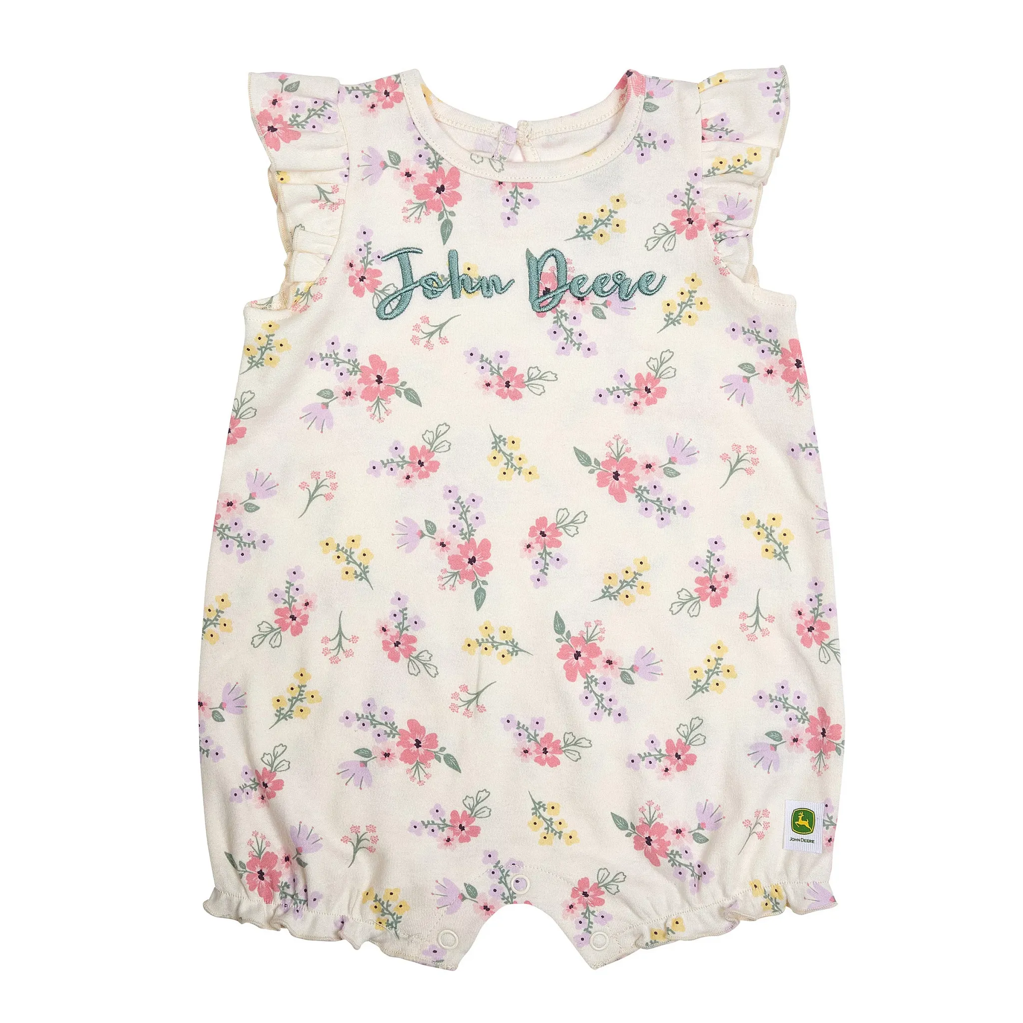Infant Floral Bubble Romper