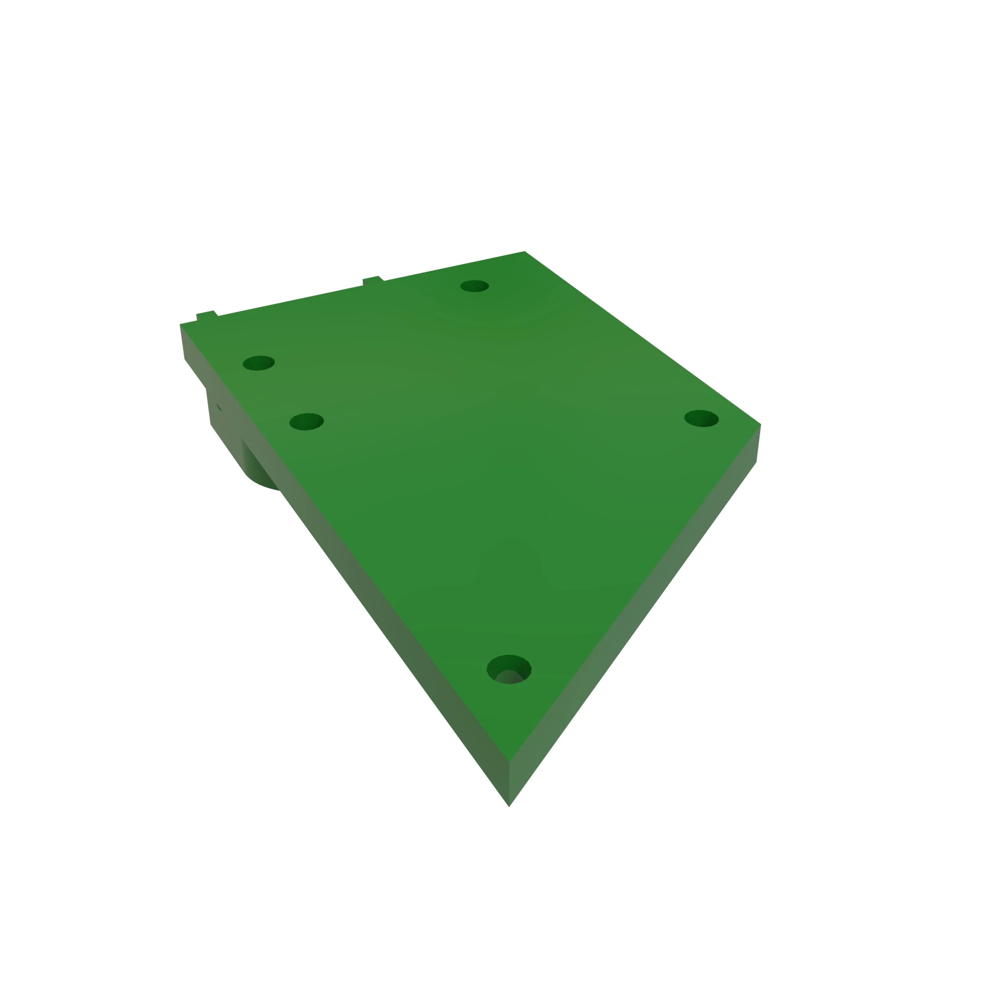 PLATE, LH GAUGE WHEEL - WELDED