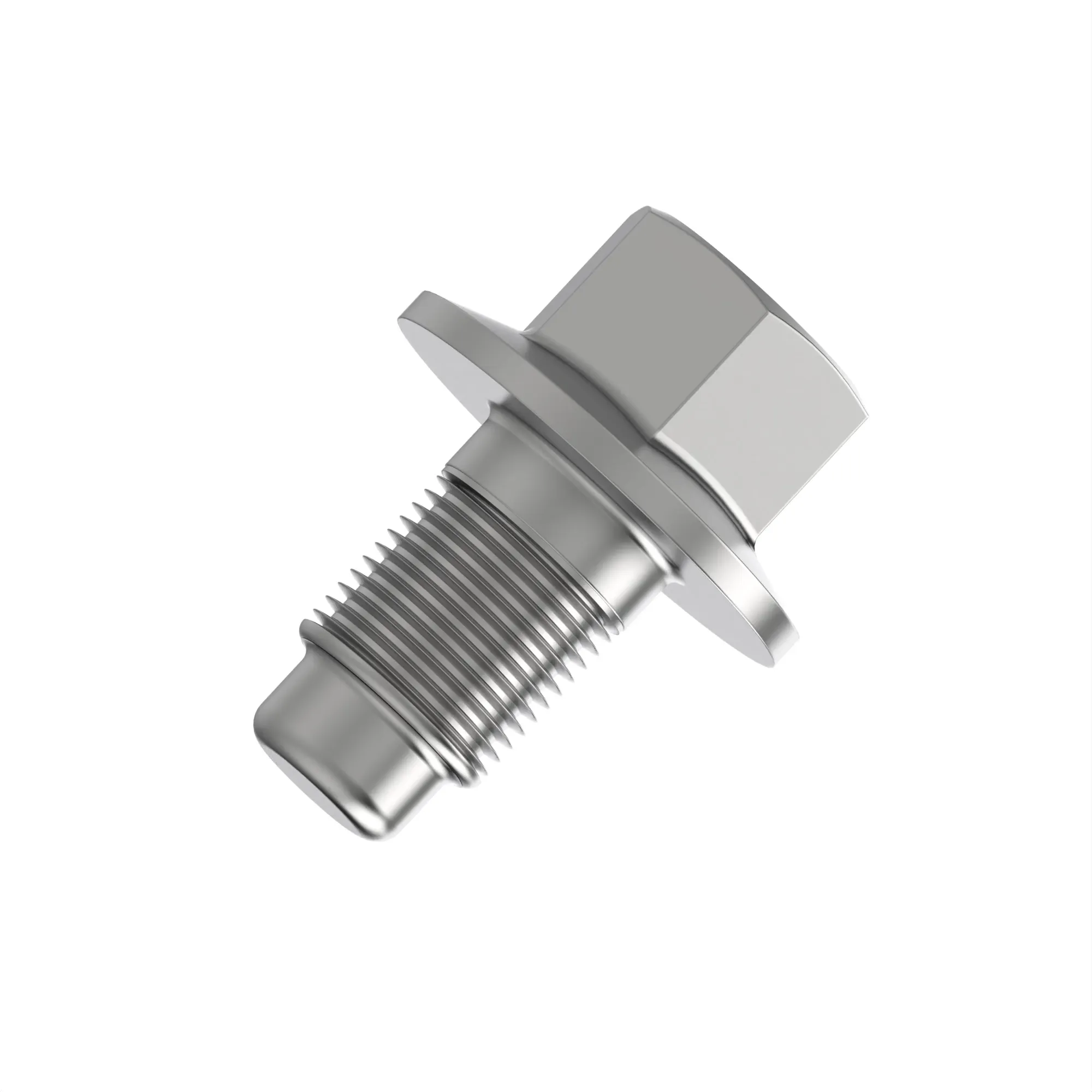 John Deere Hexagonal Head Flanged Screw, M8 X 14 - DZ109079