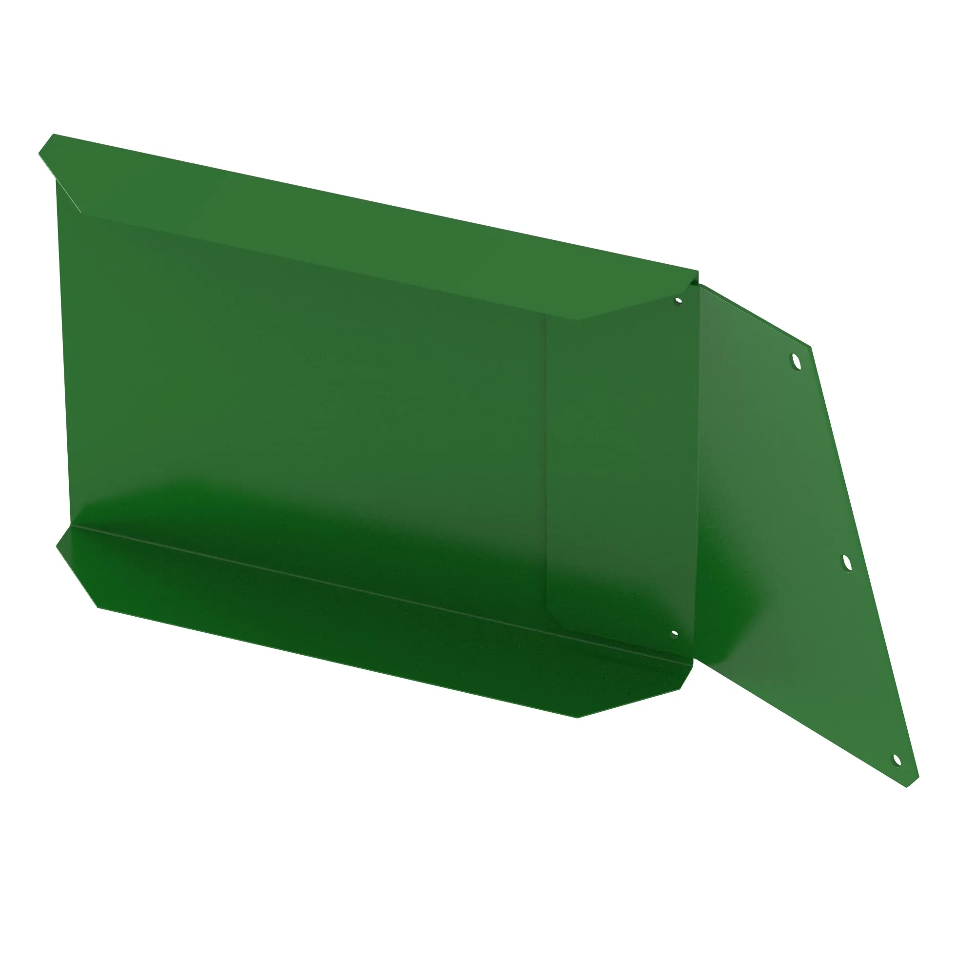 John Deere Tier 2 8.1L Turbo Exhaust Deflector - AH215727