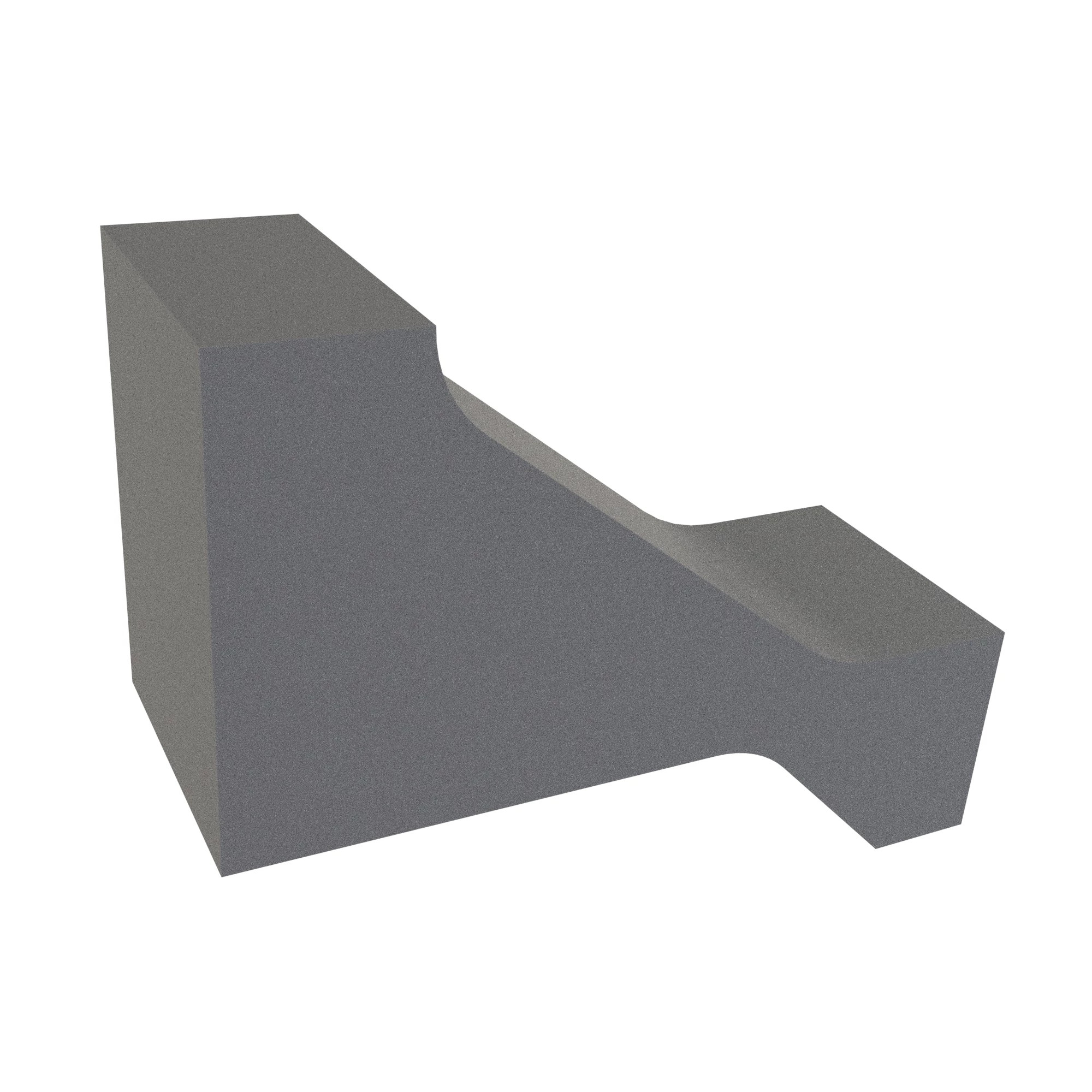 John Deere Radiator Sealing Trim, Right Side - L205877