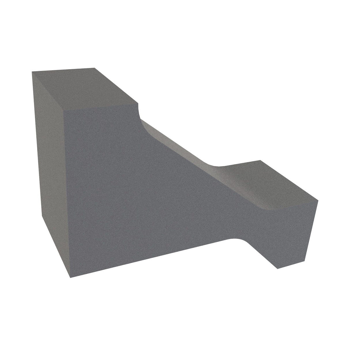 John Deere Radiator Sealing Trim, Right Side - L205877