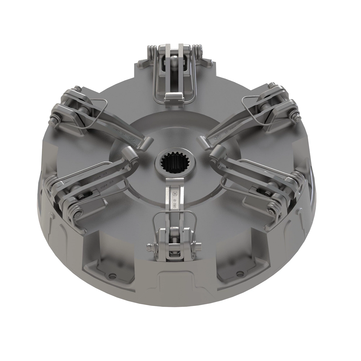 Clutch, Dual 50 HP, 5 Pad 5