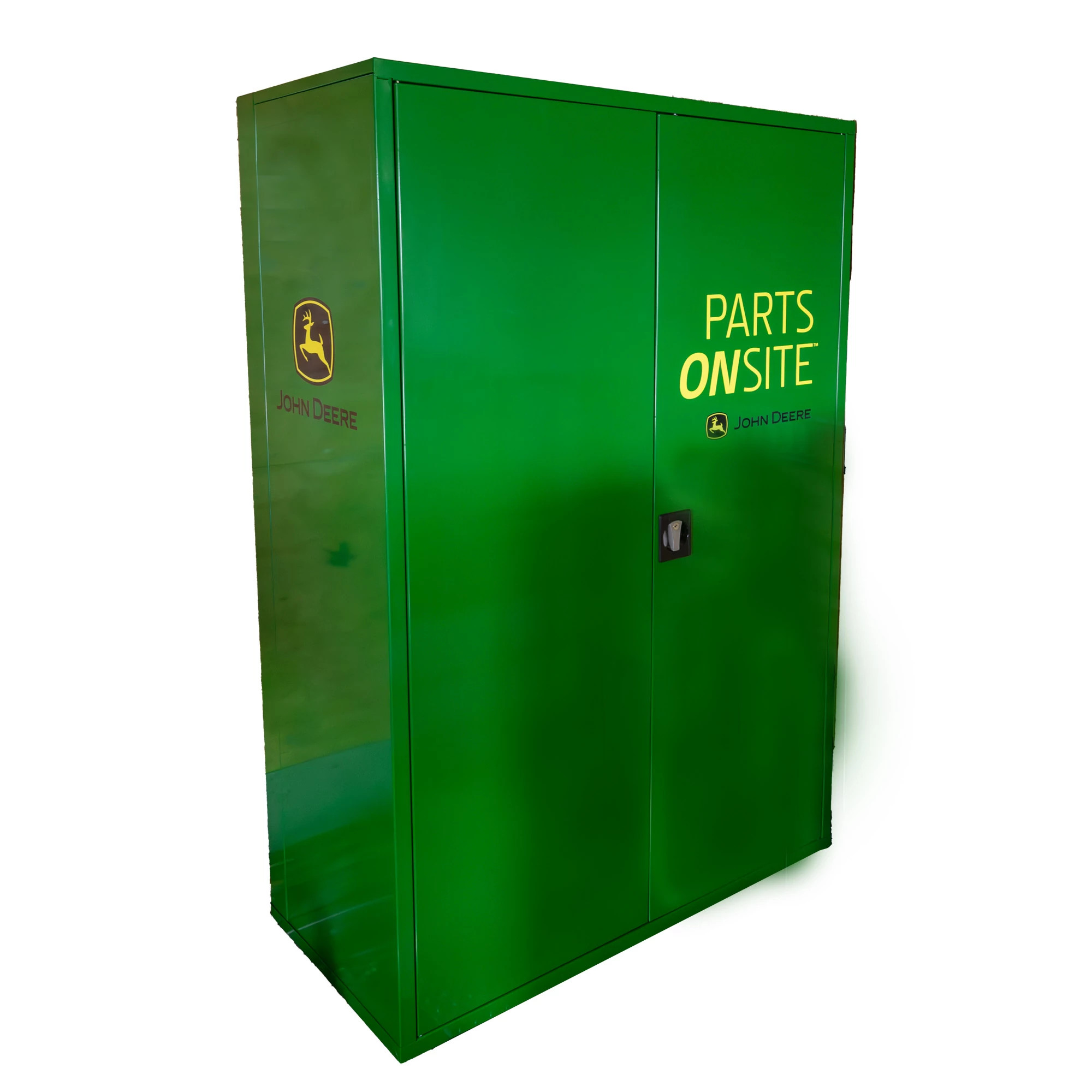 John Deere John Deere Parts-On-Site Green Cabinet, 46" W X 24" D X 72" H - AC-467224-G