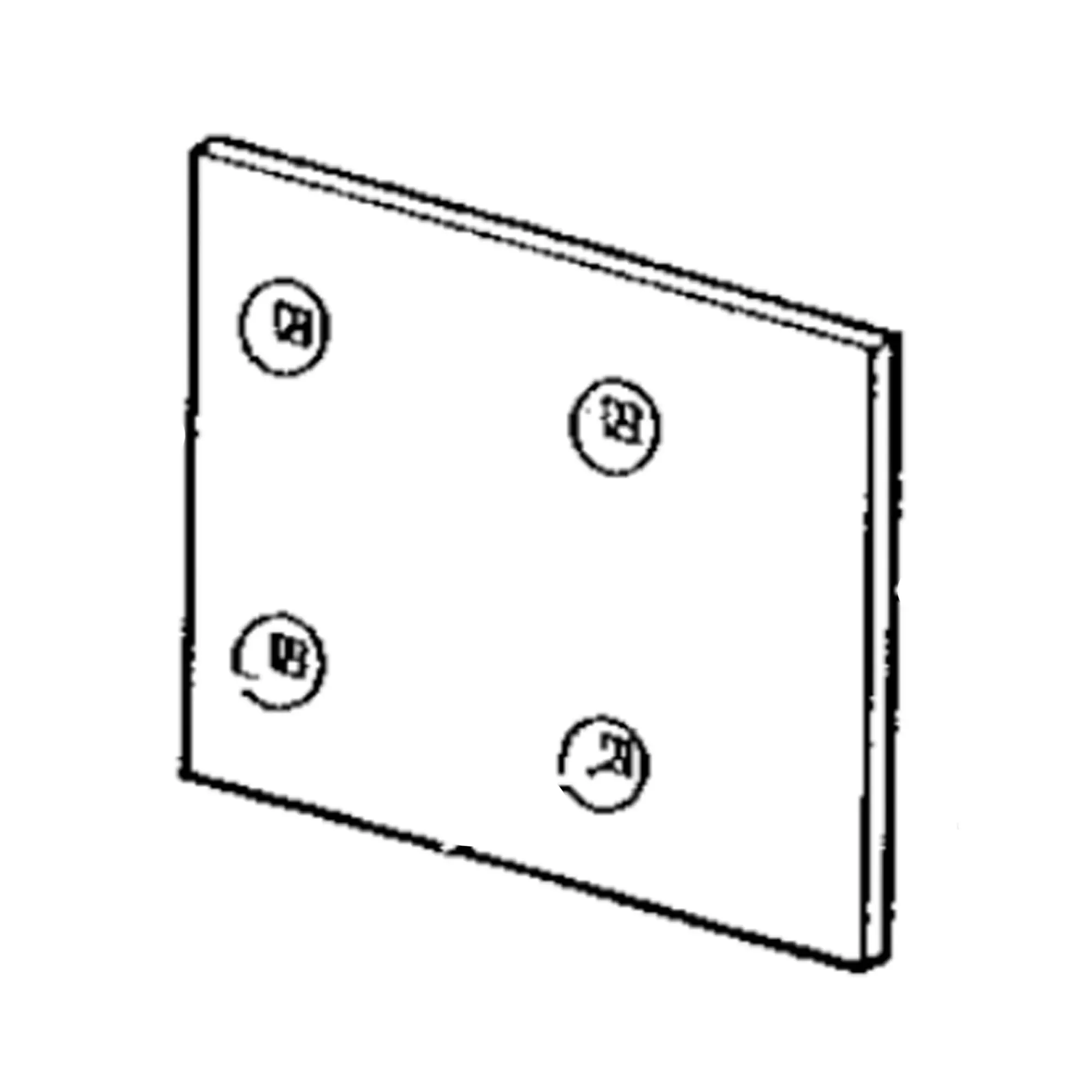 John Deere Plow Bottom Landside - P57522