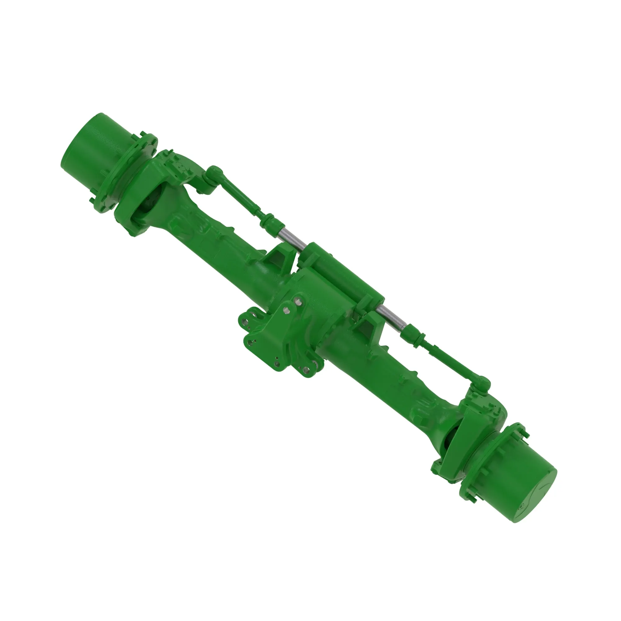 MFWD I=13.160/TLS/BRAKE/LS DIFF LOCK (DANA 755/10089240), M60LD, King Pin=8, Caster=12, Camber=1, M18 steering cylinder ports