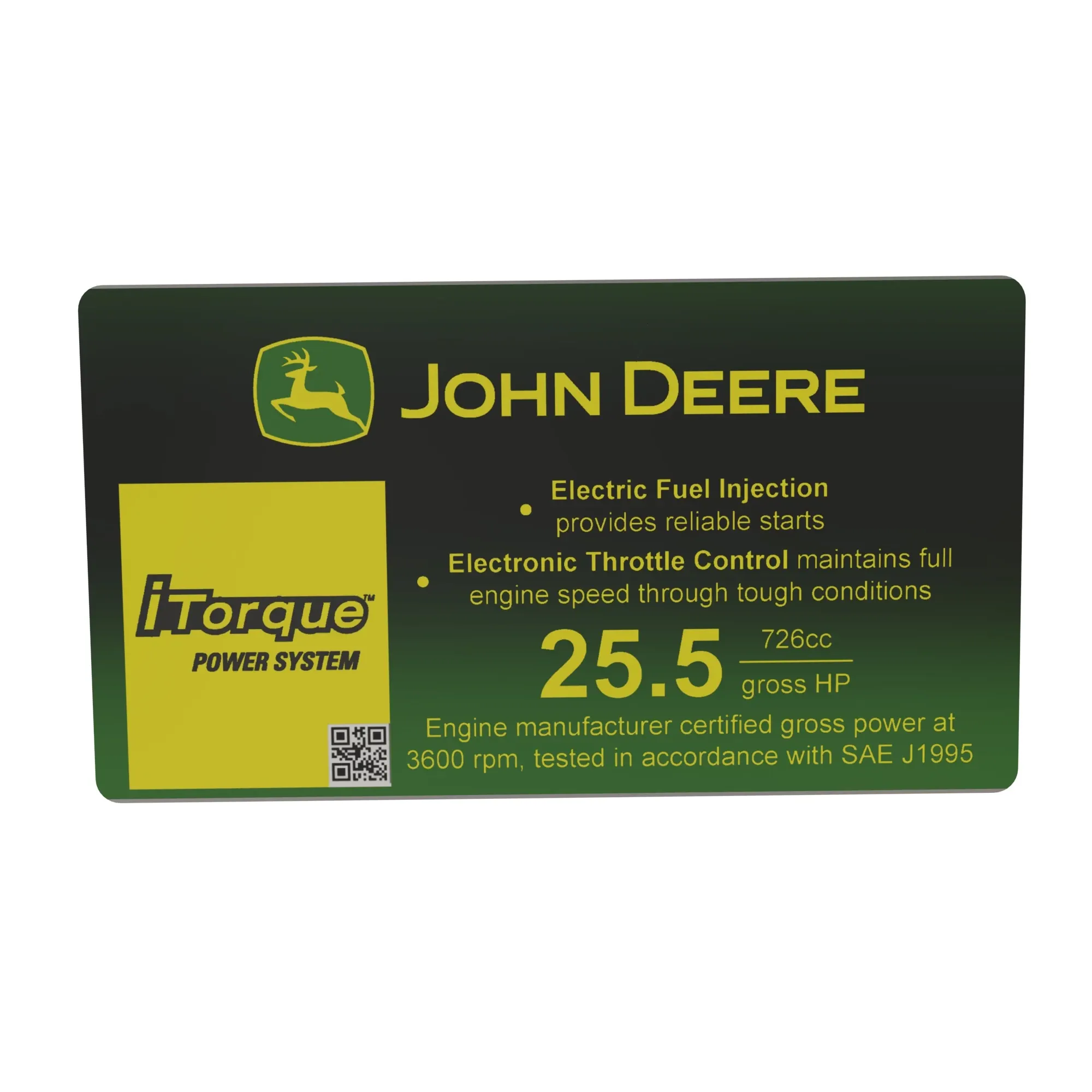 John Deere John Deere Engine Label - UC27055