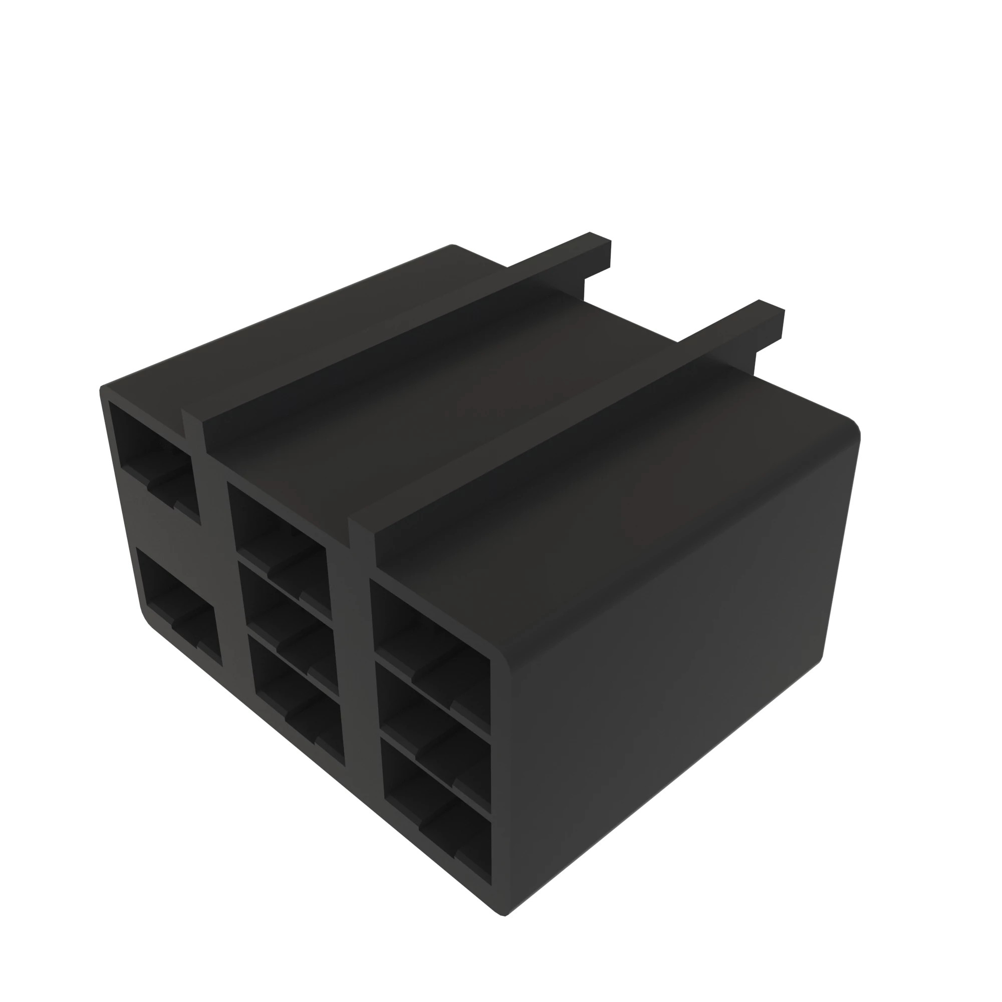 DELTA 6200 9W F UNSLD BLK PLSTC