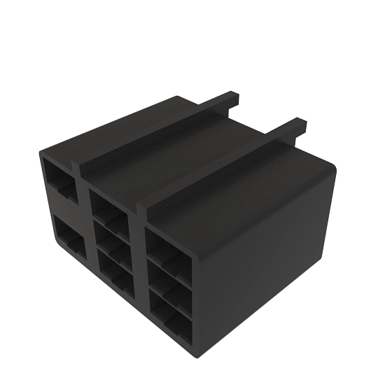 DELTA 6200 9W F UNSLD BLK PLSTC