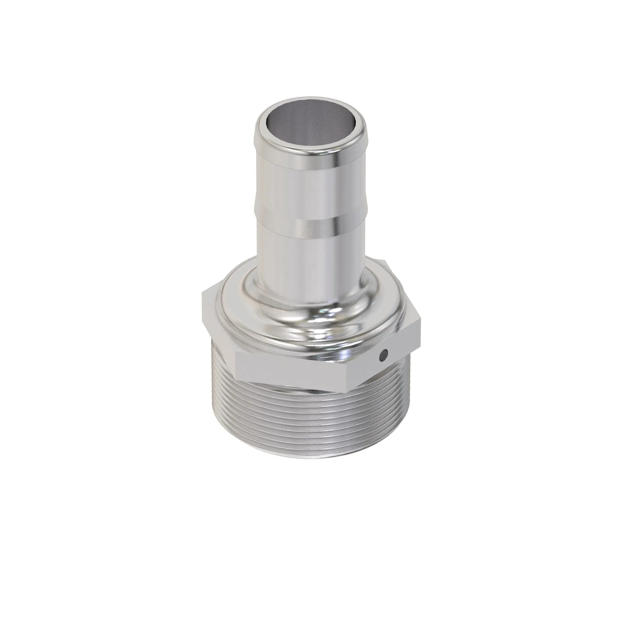 FITTING, 3" STAINLESS FLANGE X 2" BARB