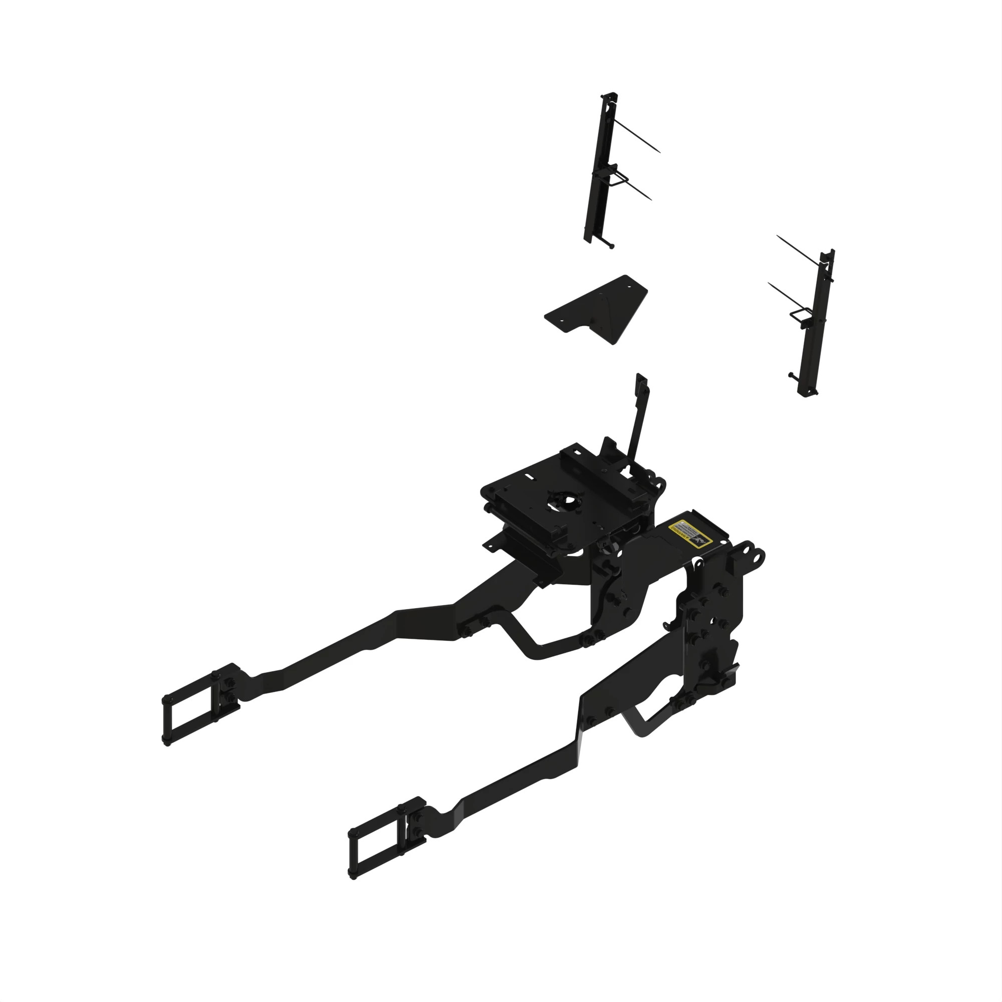 BACKHOE, 1E BACKHOE MOUNT & SEAT KI