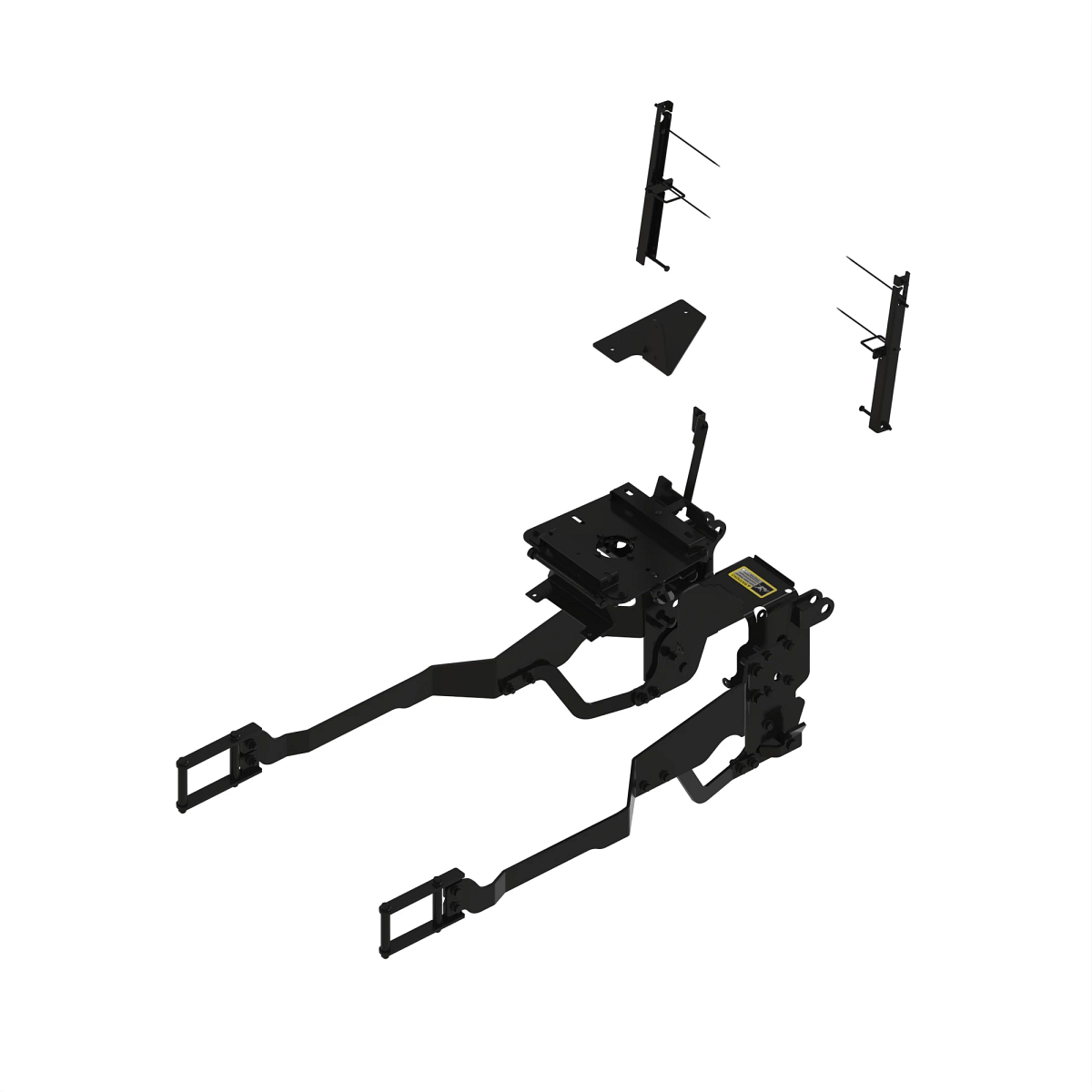 BACKHOE, 1E BACKHOE MOUNT & SEAT KI