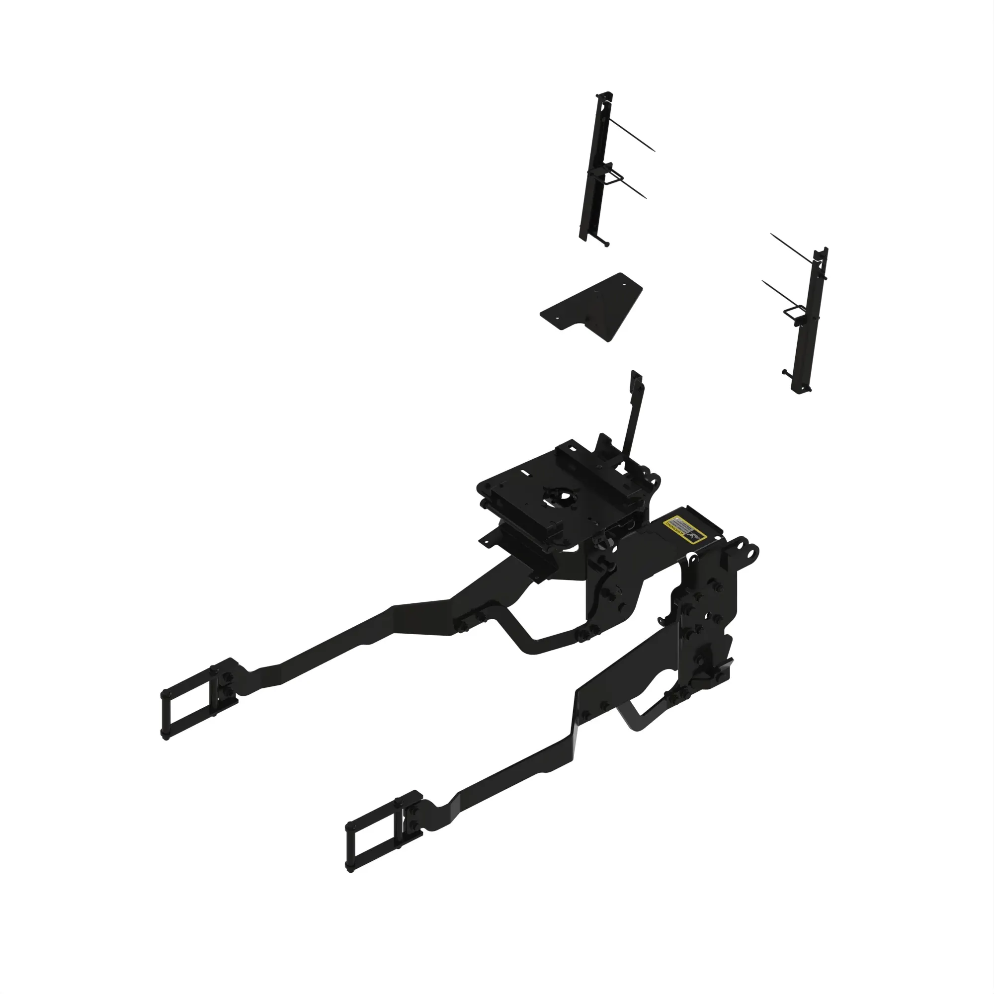 BACKHOE, 1E BACKHOE MOUNT & SEAT KI