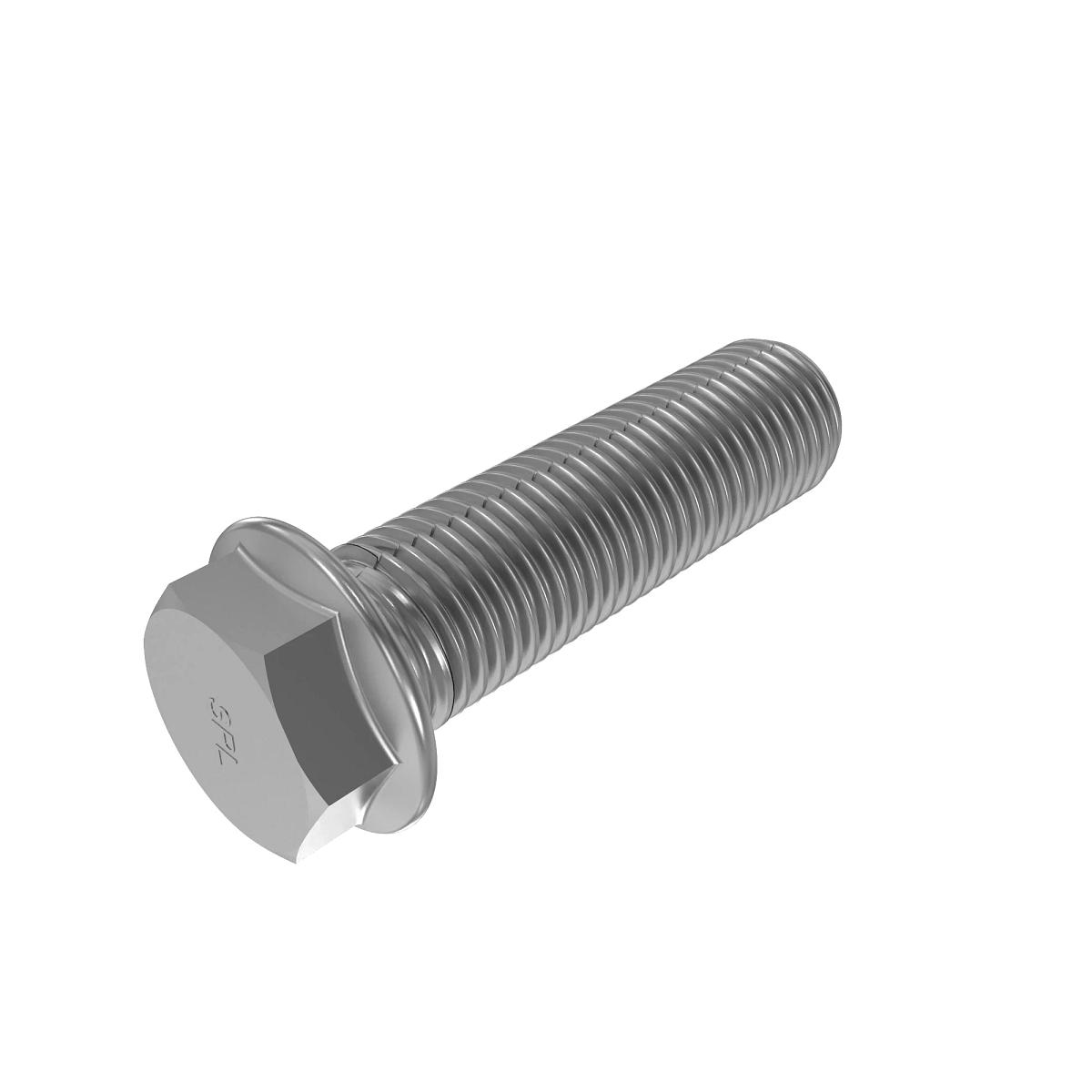 John Deere Hexagonal Head Flanged Screw, 11.125 X 44.5 mm (7/16" X 1.752") - R502353
