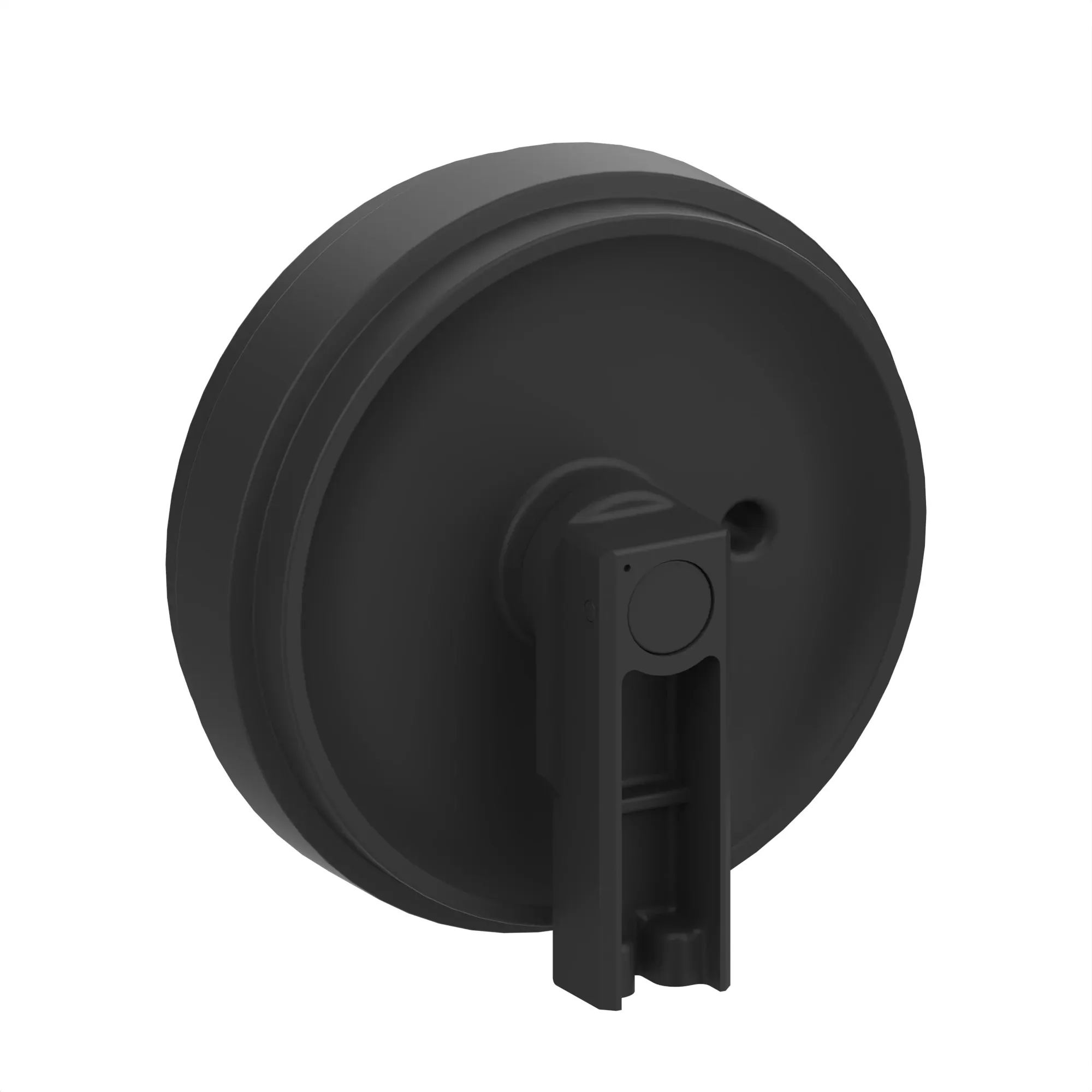 TRACK IDLER WHEEL AND BRACKETS