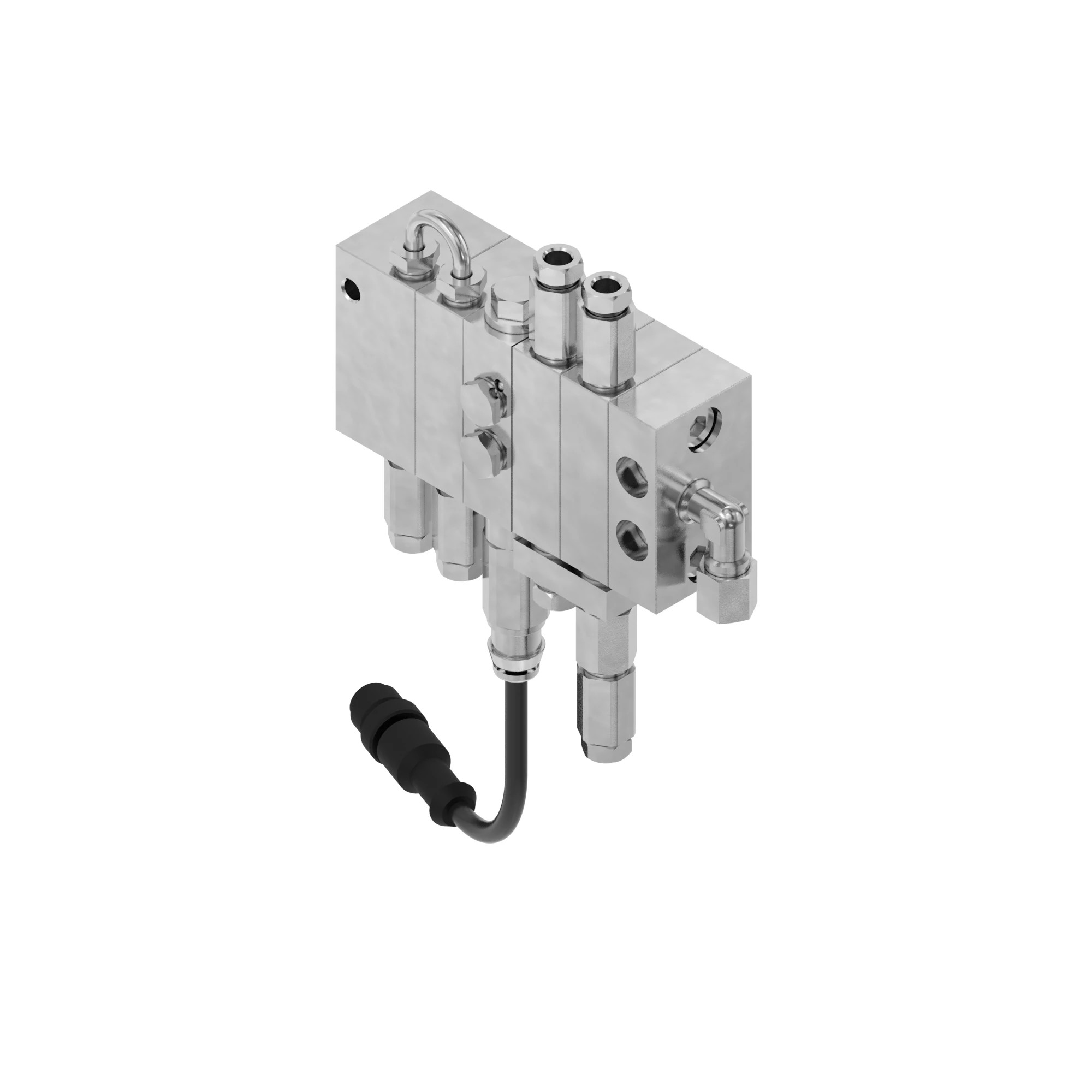 John Deere Lubrication Pump Junction Block - AXE60049