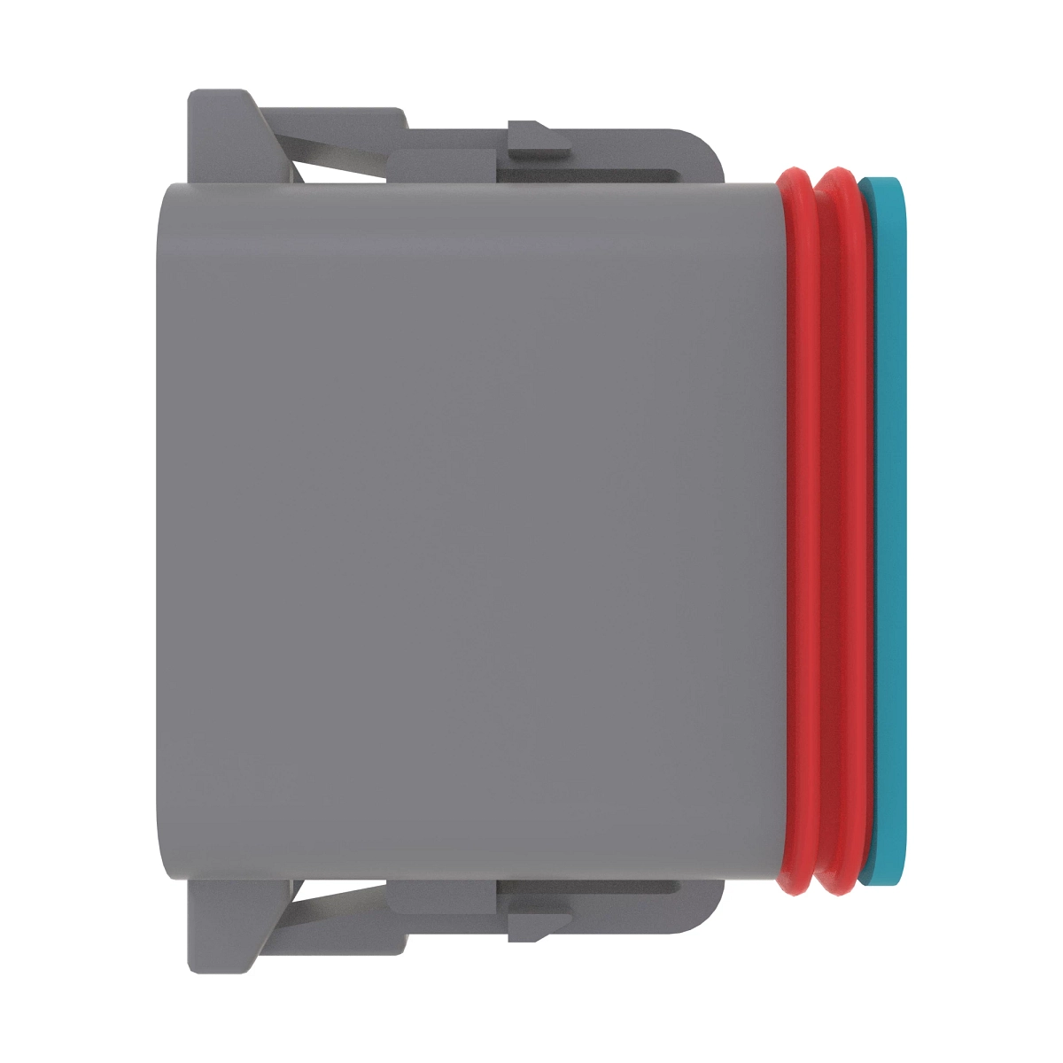 CONN DEUTSCH DT 12W MS GRY PLSTC