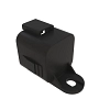 ACCY DEUTSCH DT DUST CAP BLK PLSTC