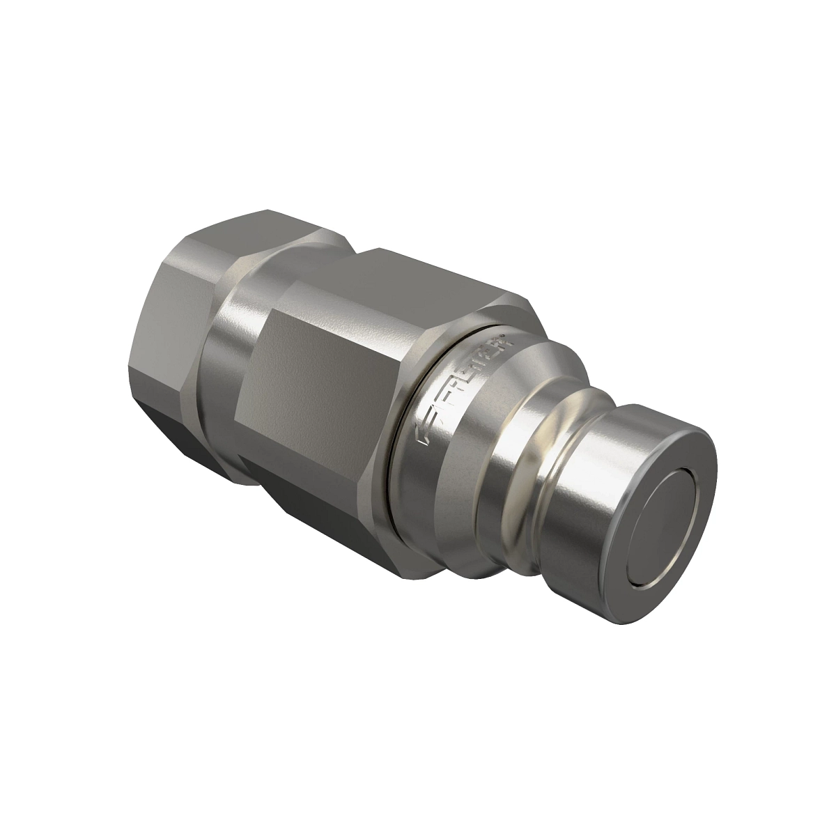 Hydr. Quick Coupler Plug, Flush Fac