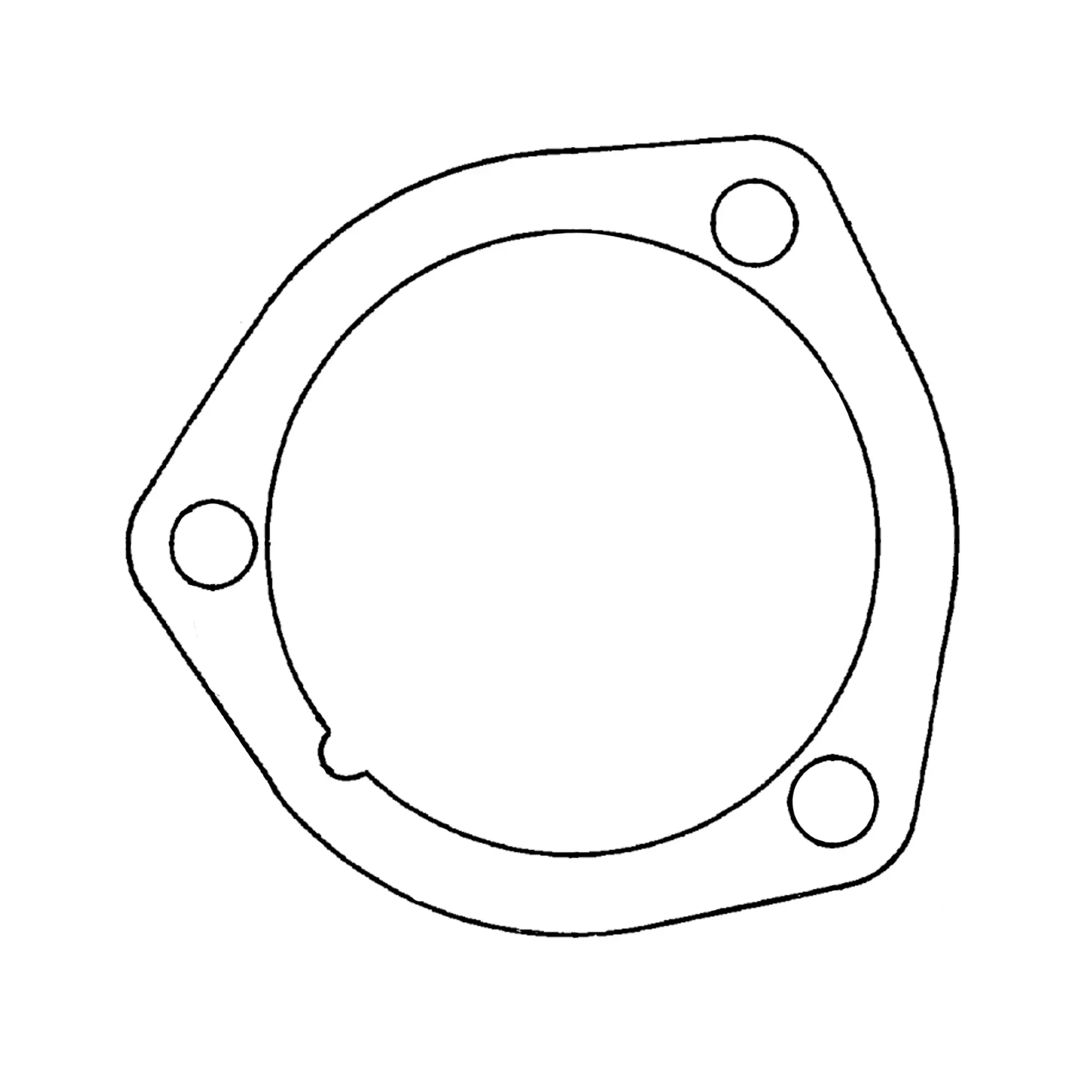 John Deere Circular Spaced Holes Shim - R33257