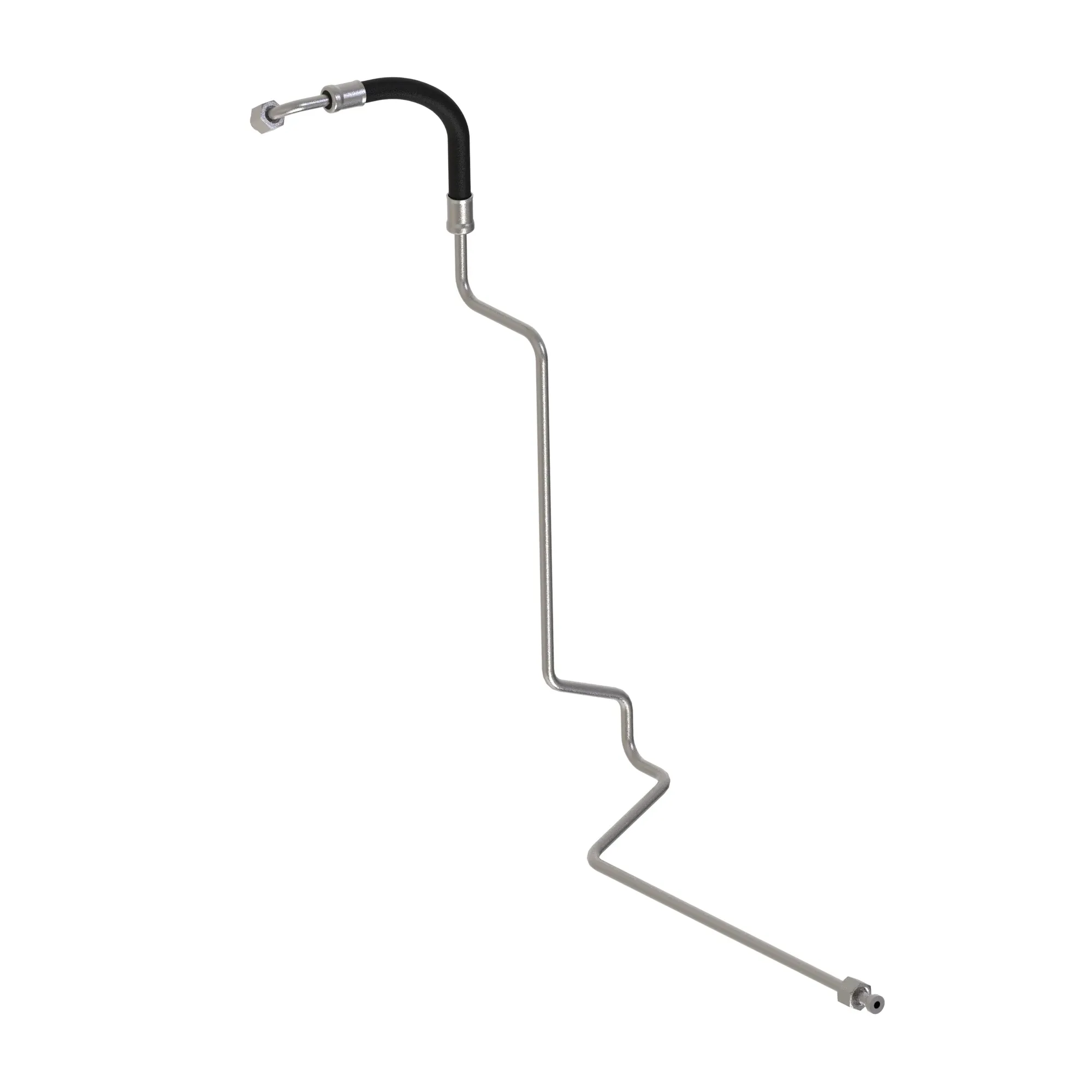Oil Line, Steering Line, RH, Rear, D