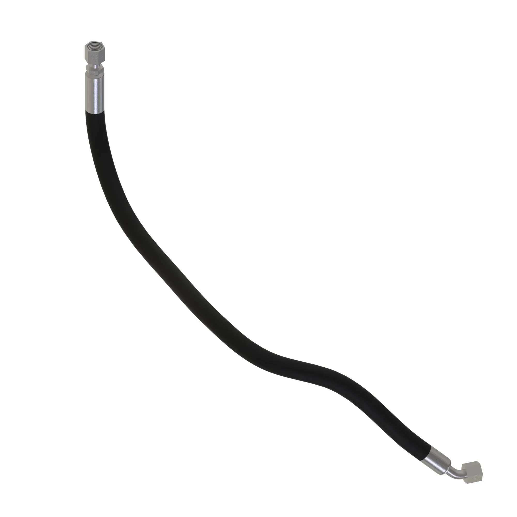 John Deere Rear Steering Plumbing Hydraulic Hose - AT341213