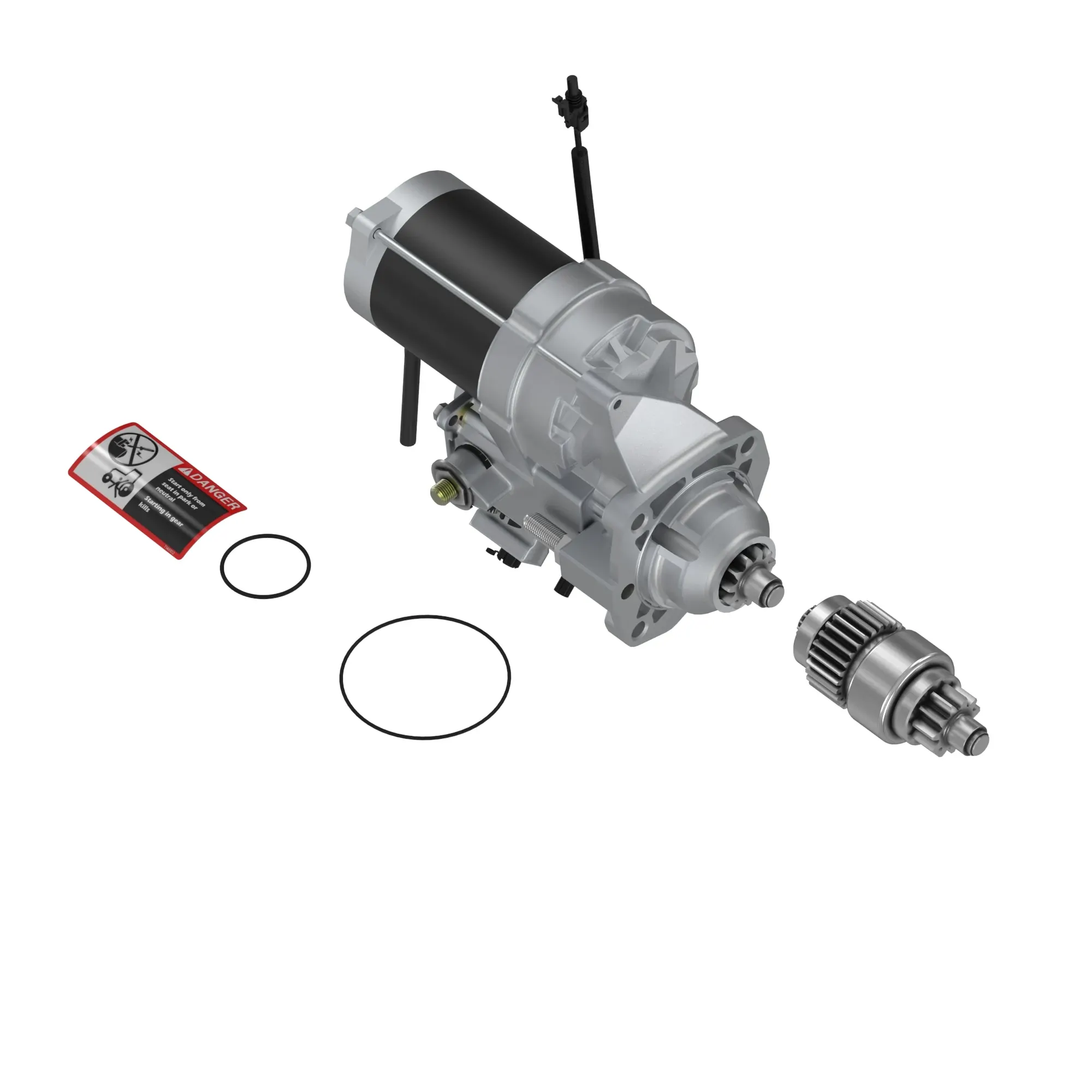 John Deere Starter Motor Kit, 12 Volts - RE70960