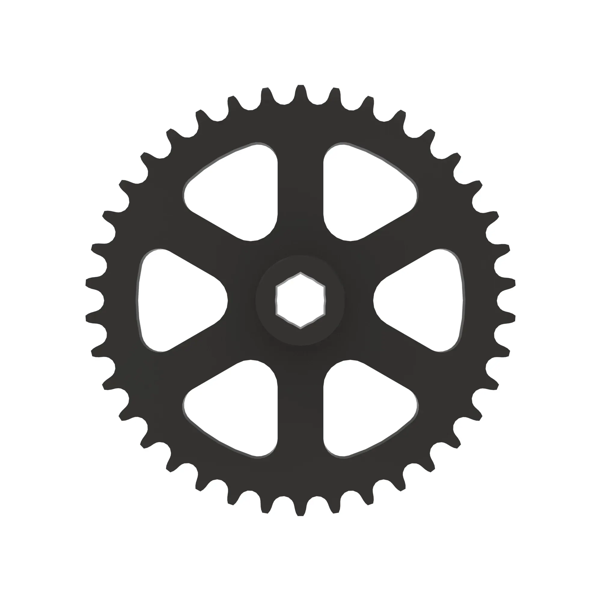 SPROCKET, CHAIN ASSY 38T