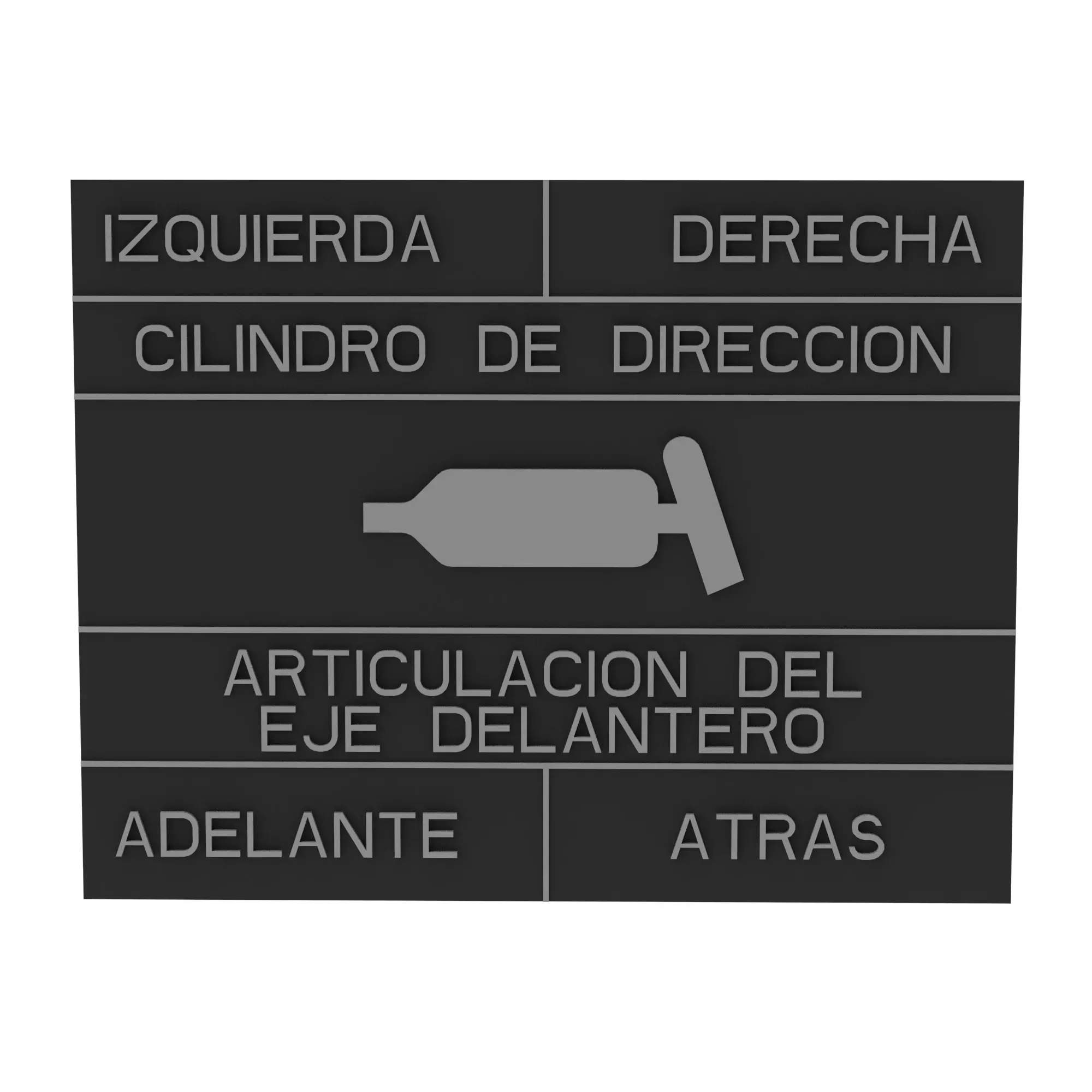 John Deere Grease Label, Spain, 75g - T140776