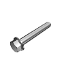 John Deere Hexagonal Head Flanged Screw, M8 X 60 - 19M7801