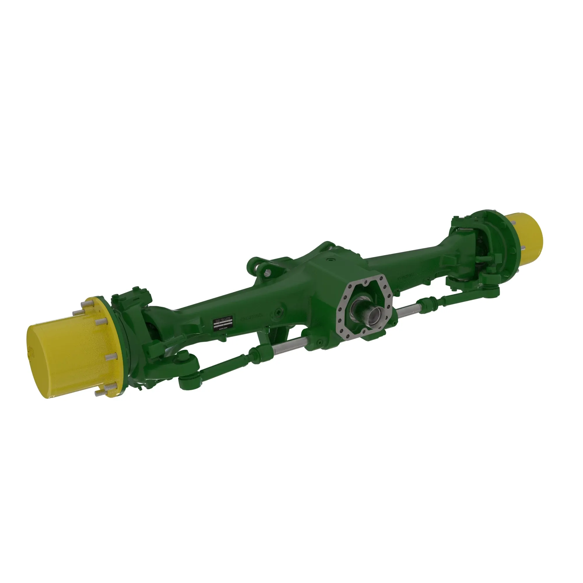 MFWD-VORDERACHSE I=15.692/TLS/BRAKE (DANA  735/10080474), DUJ-B310 standard, Brake-iT4, M18 Lenkzylinderanschluesse