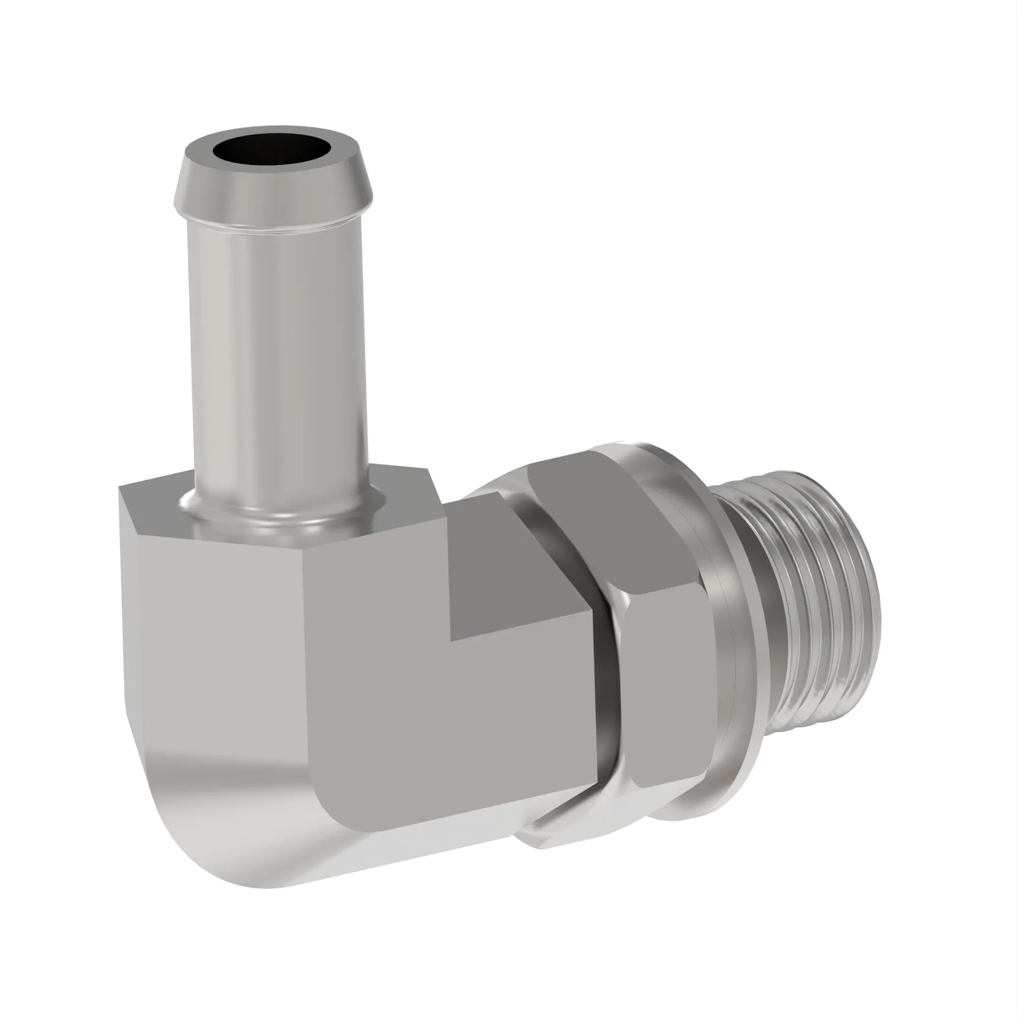 ELBOW FITTING, M14 ADJ STUD W/ O-RI