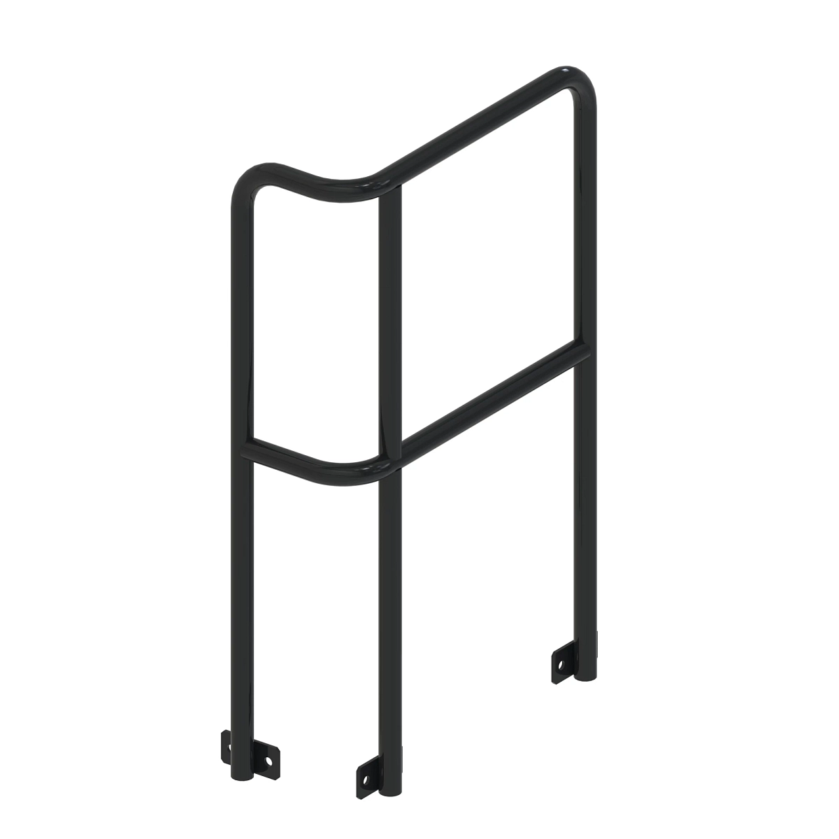 Handrail, Railing, Left Back