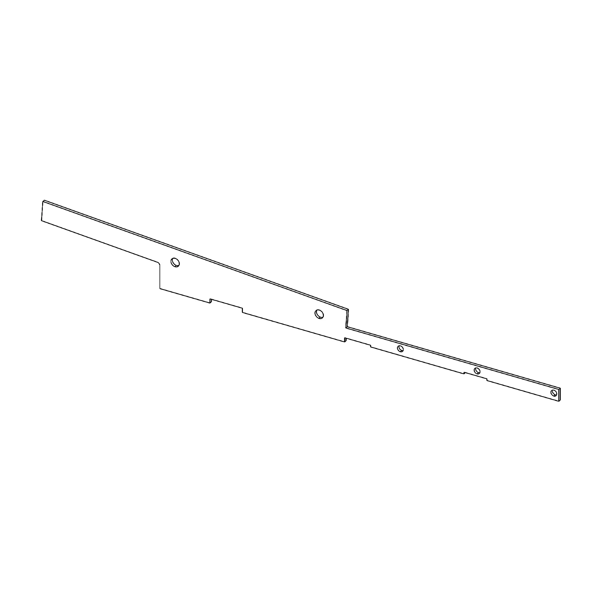 John Deere Grill Frame Baffle Sealing Trim - T368580
