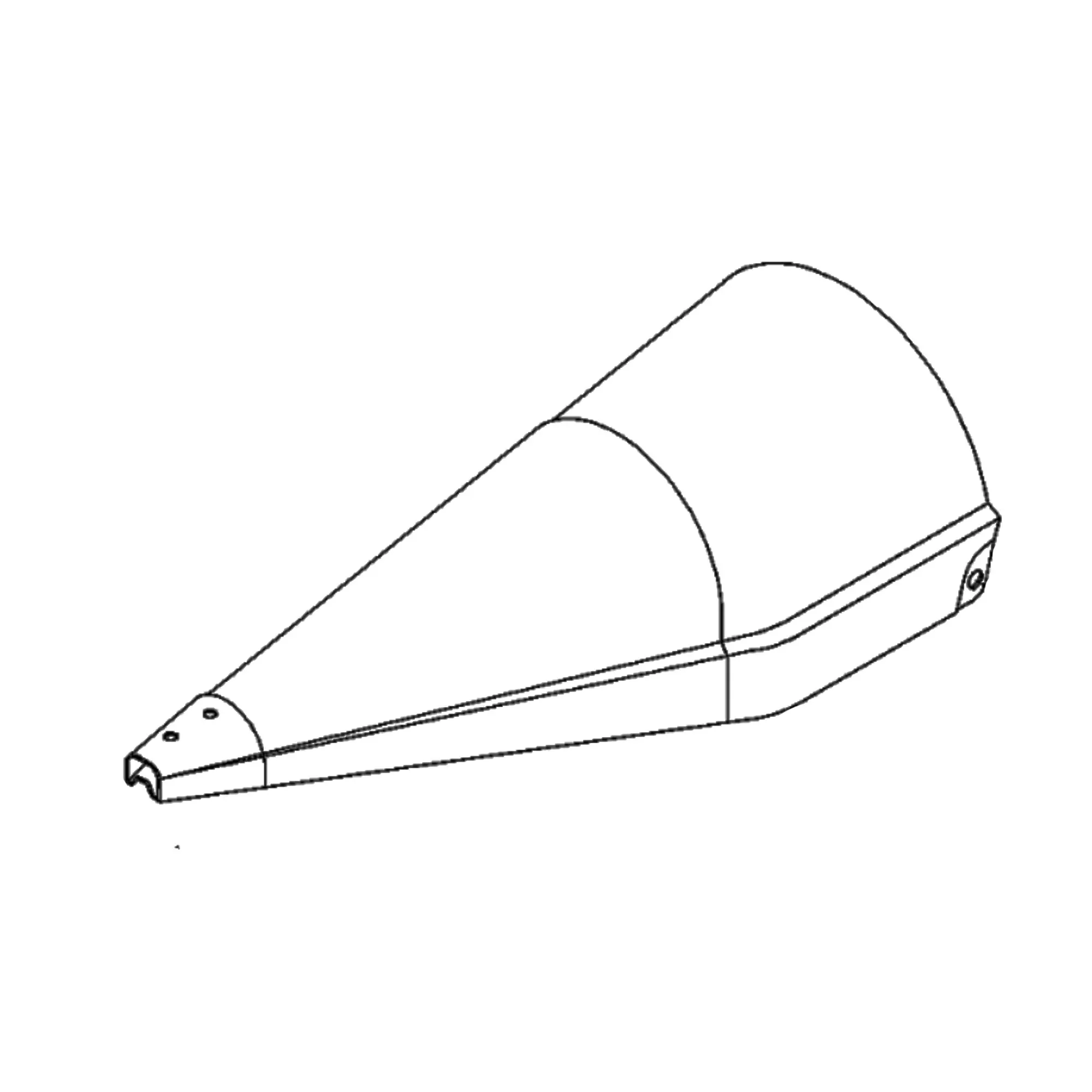 John Deere Perma-Glide™ Inner Row Point - AH158422