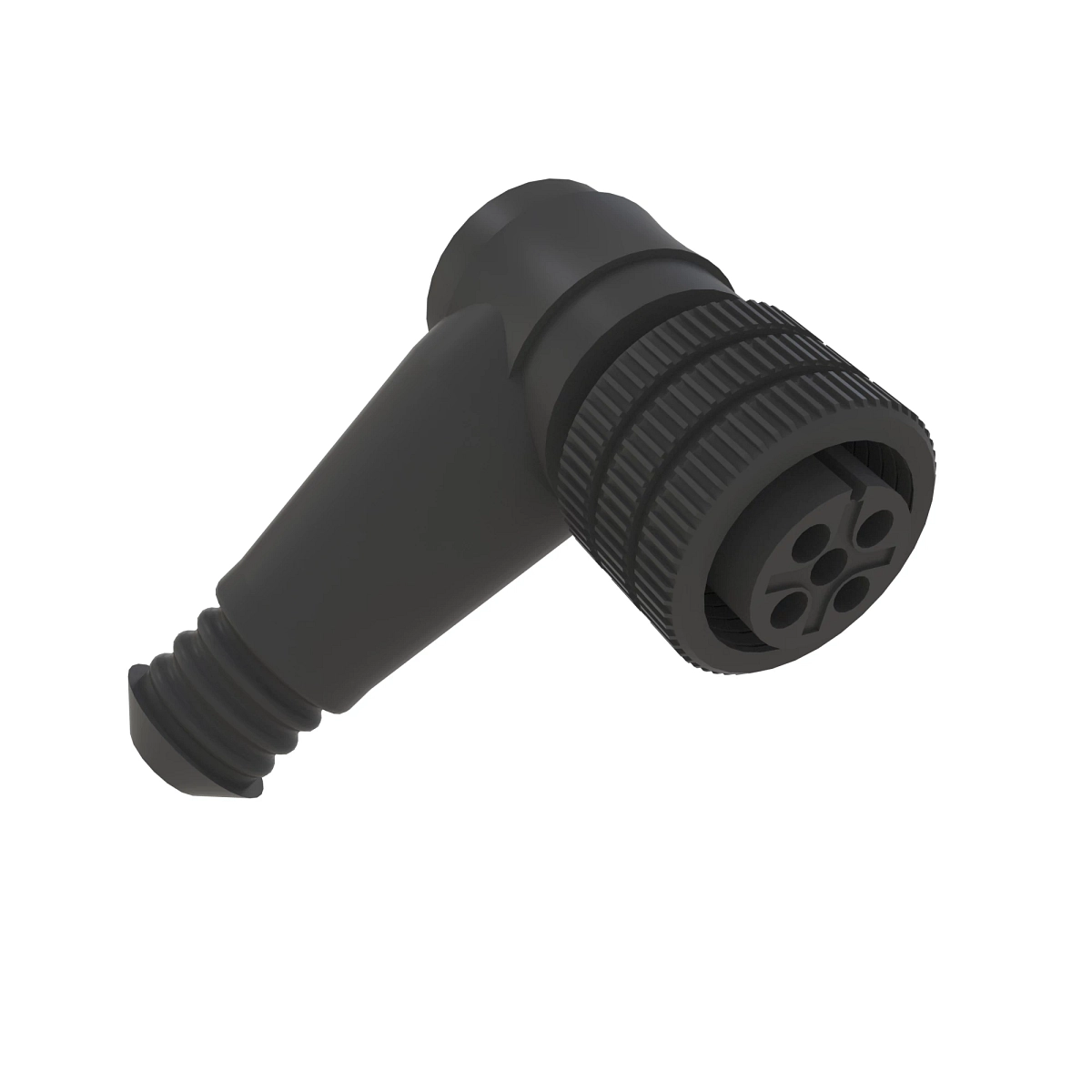 Conn Molex 4W Fs Blk Plstc