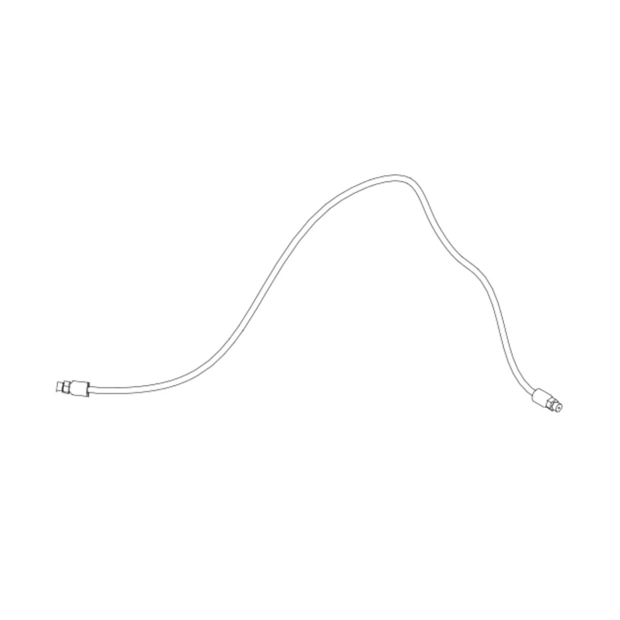 John Deere Fixed Axle Grease Hose - AT457427