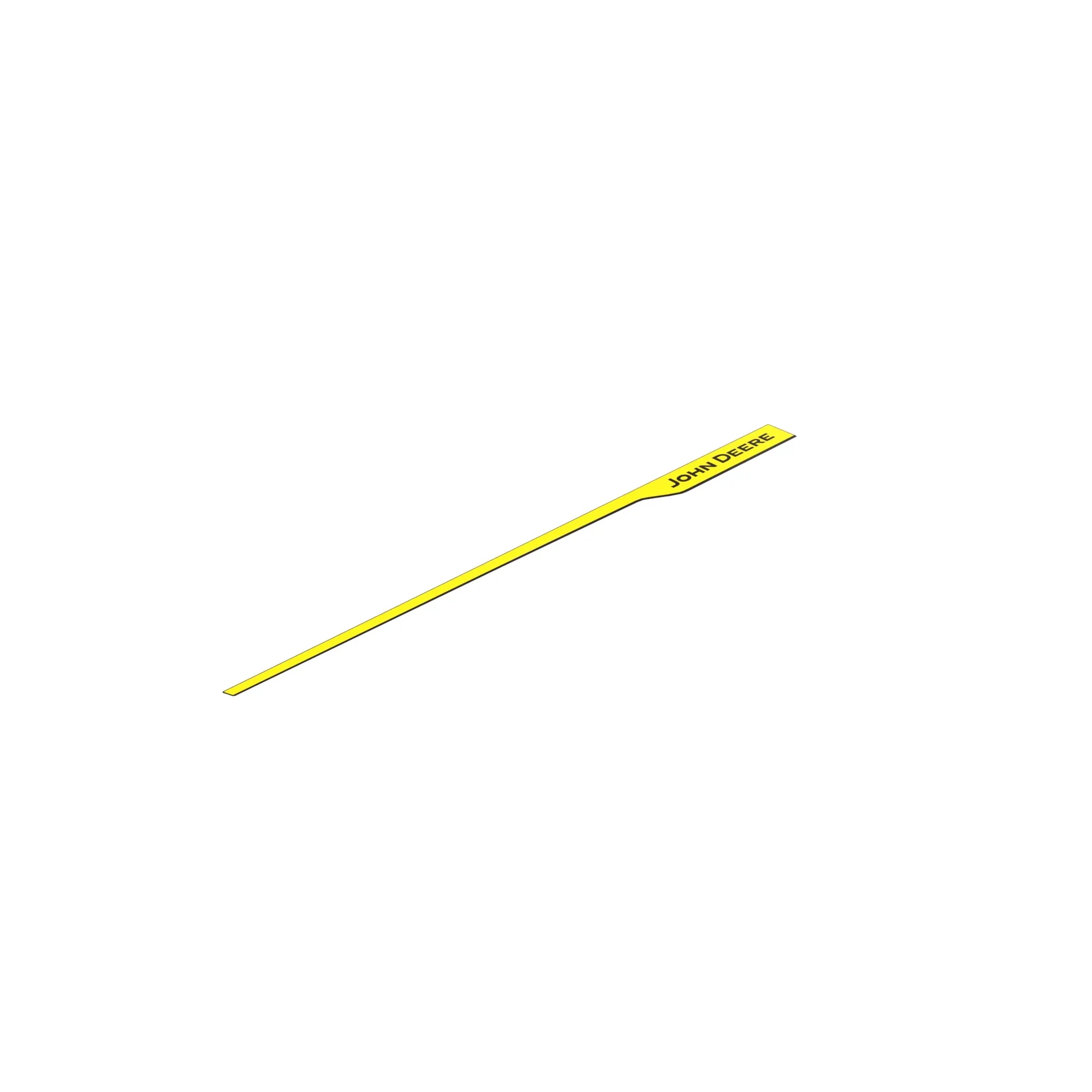 John Deere Right Side Machine Flag Label - FH342367