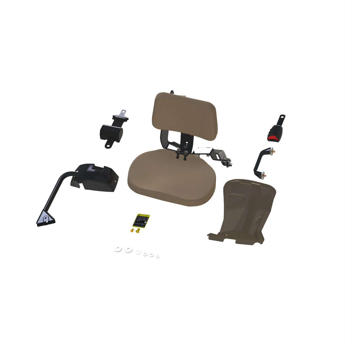 John Deere Cab Instructional Seat Kit - BXX10884