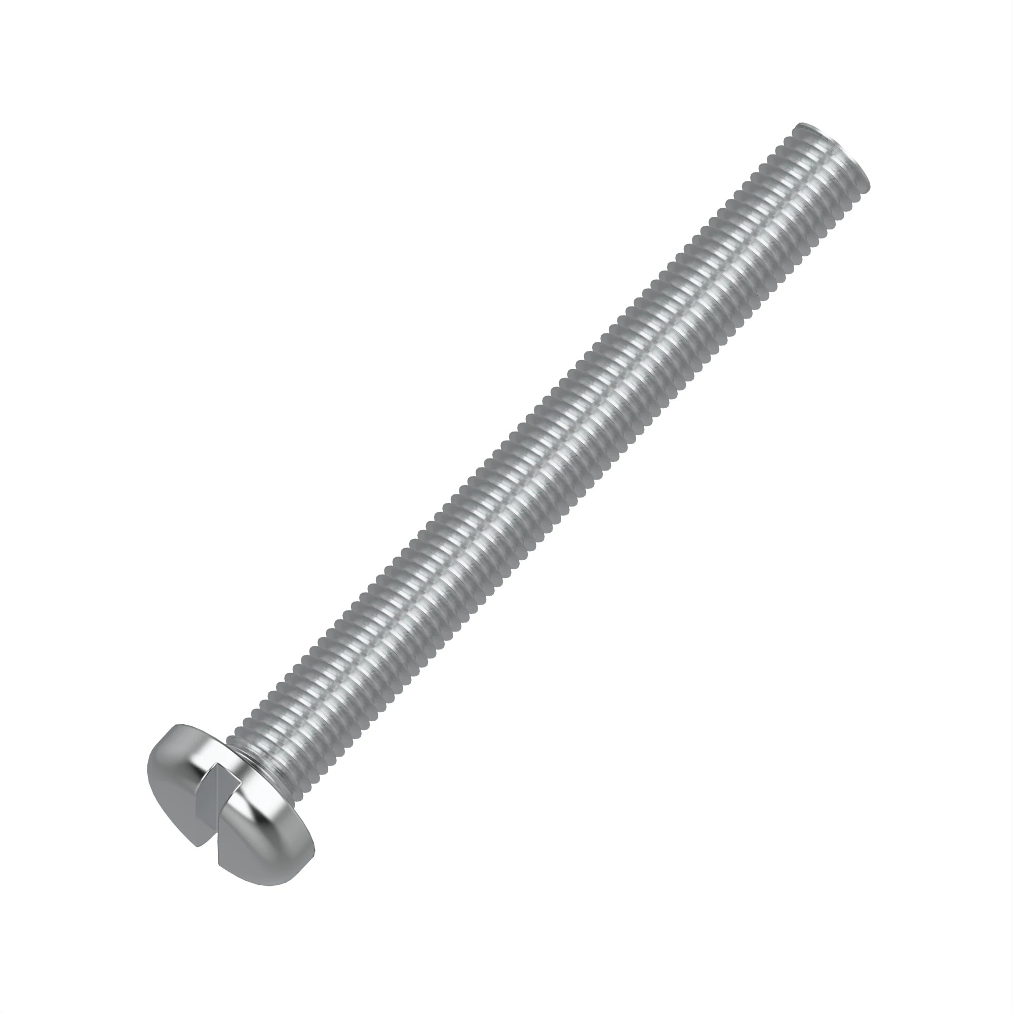 SCREW, MACHINE, SLOTTED PAN HEAD