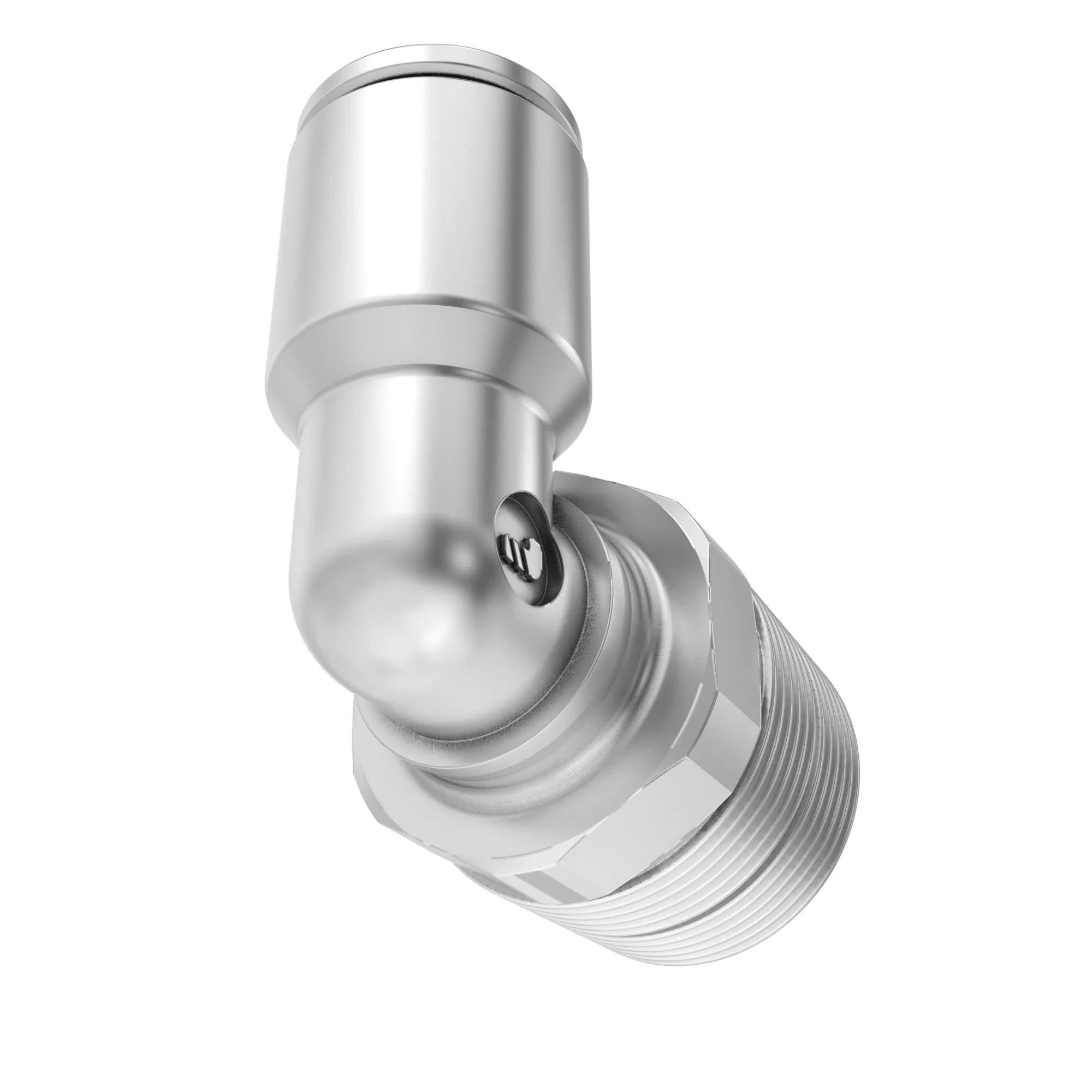 FITTING-1/4NPT X1/4 TUBE,SW 90 QC