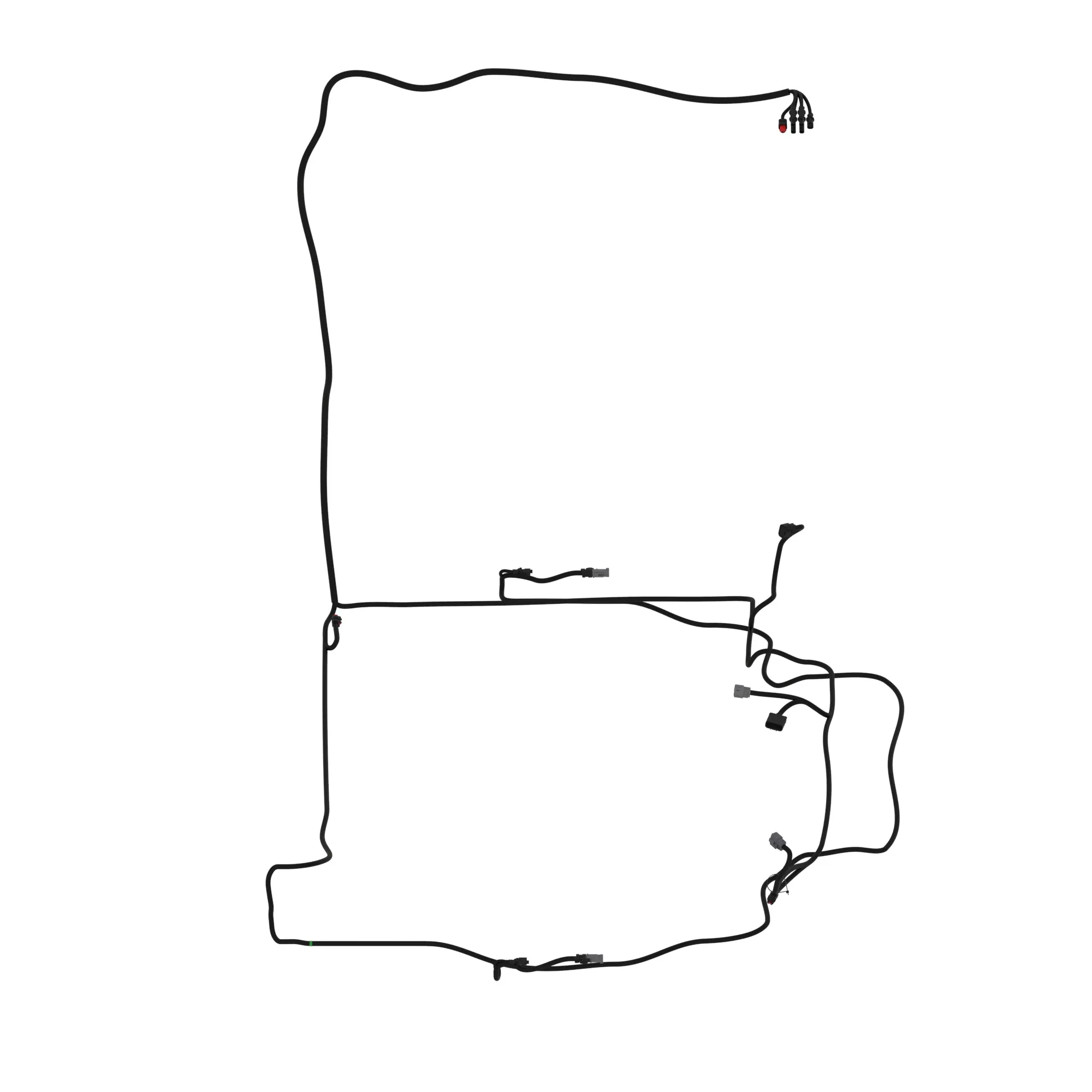 John Deere Advanced Vision System Ethernet Cab Wiring Harness - AT559937