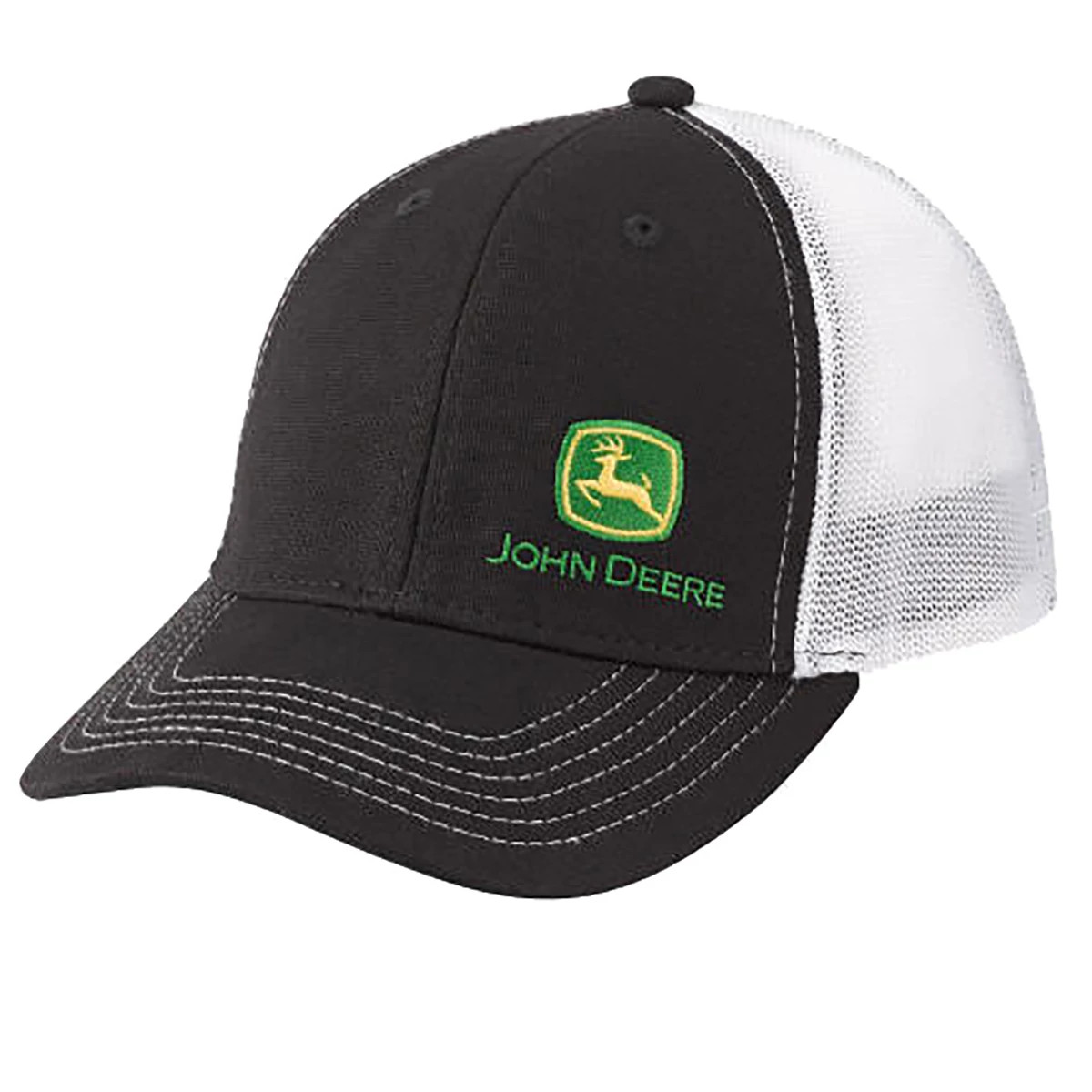 "Men's Black Mesh Stretch Hat"